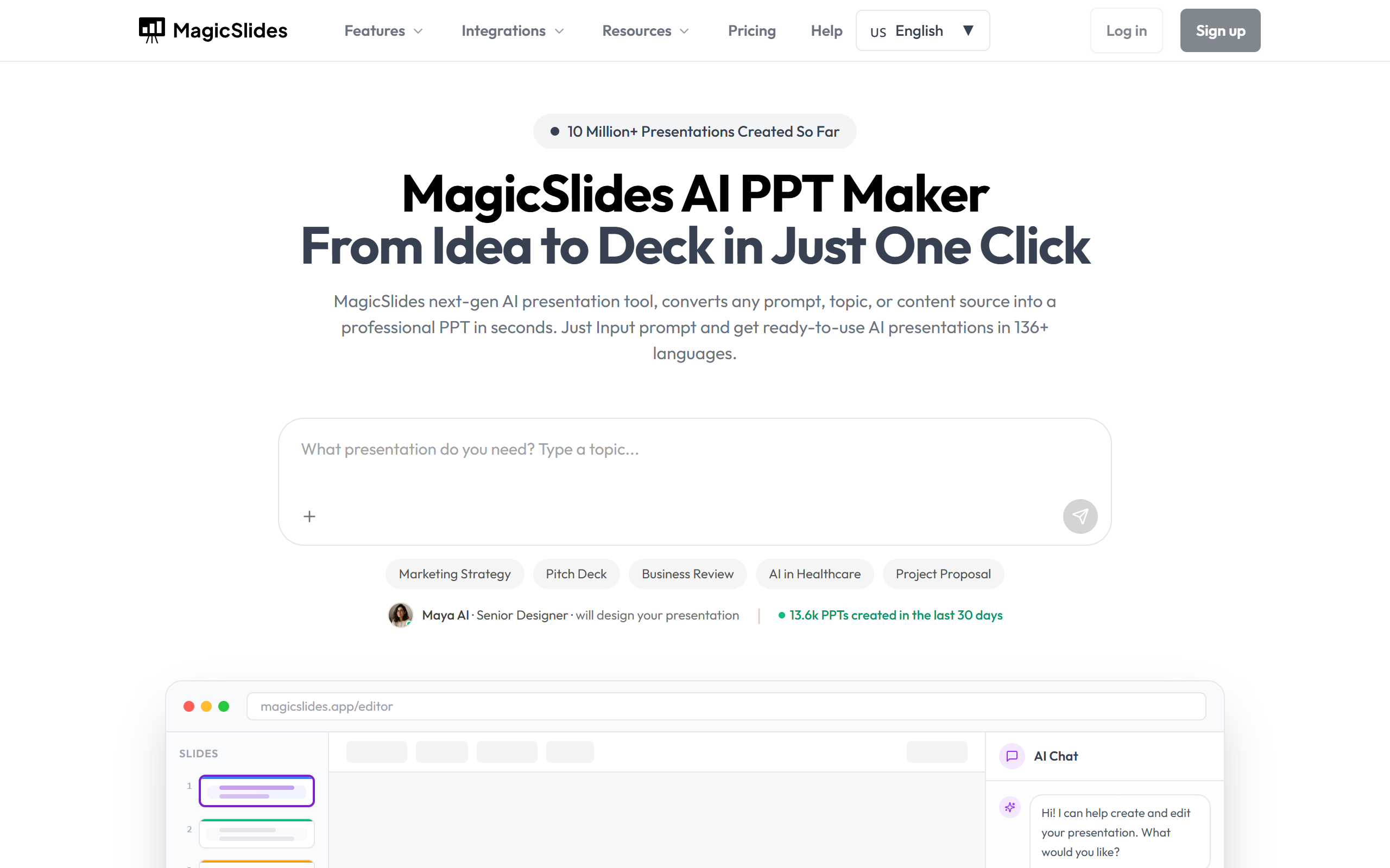 MagicSlides.app screenshot