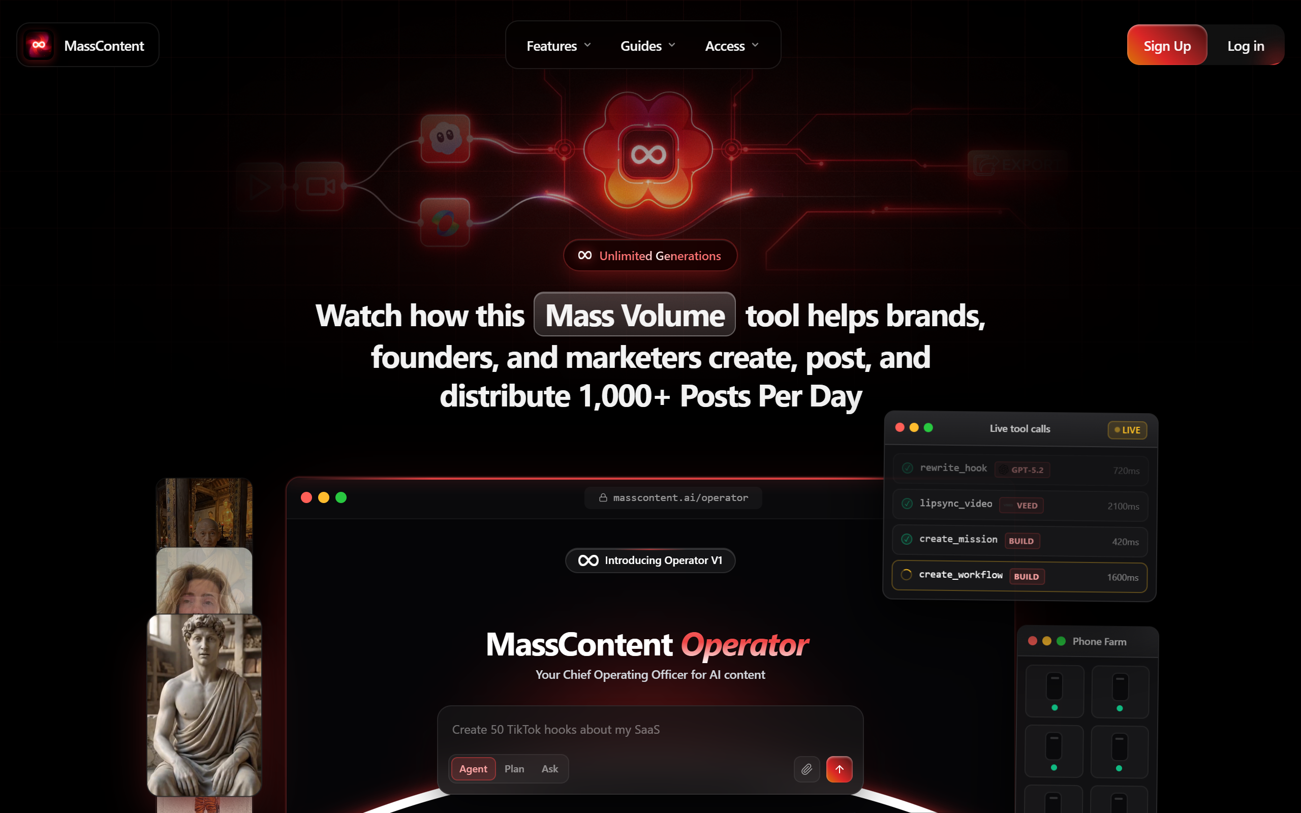 Mass Content screenshot