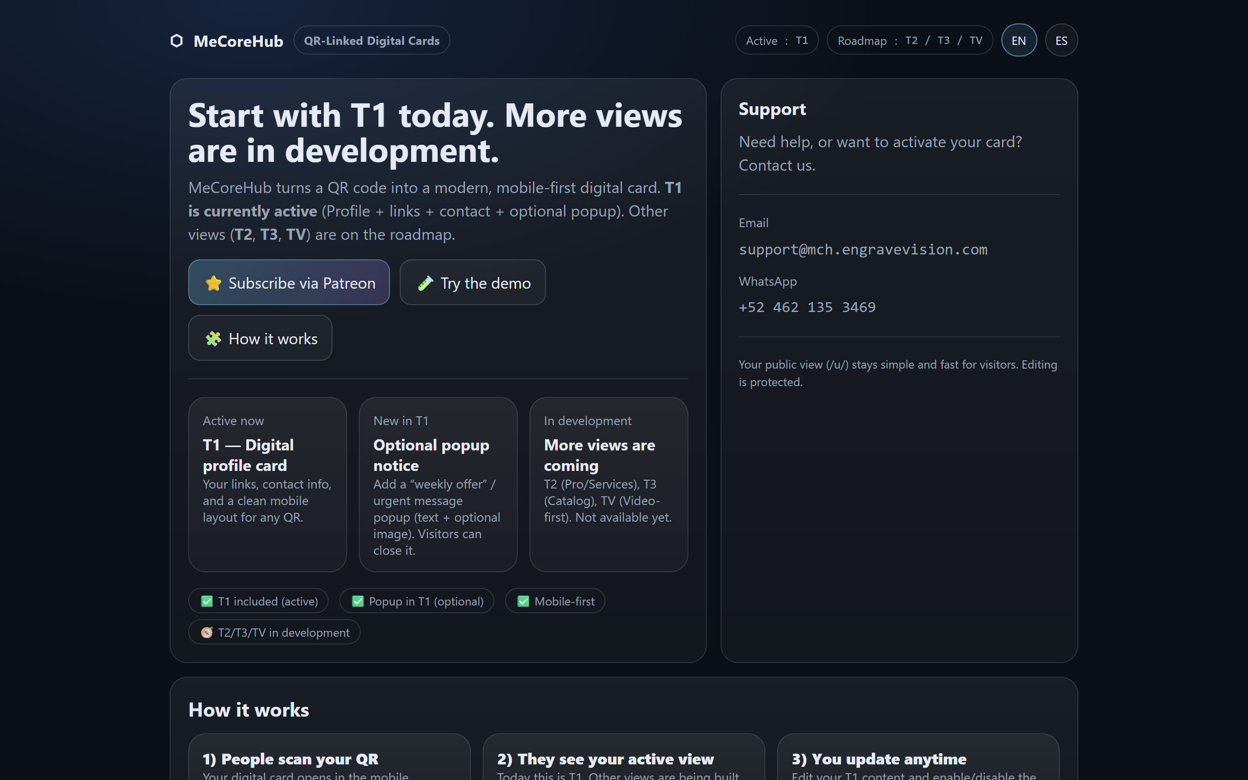 MeCoreHub screenshot