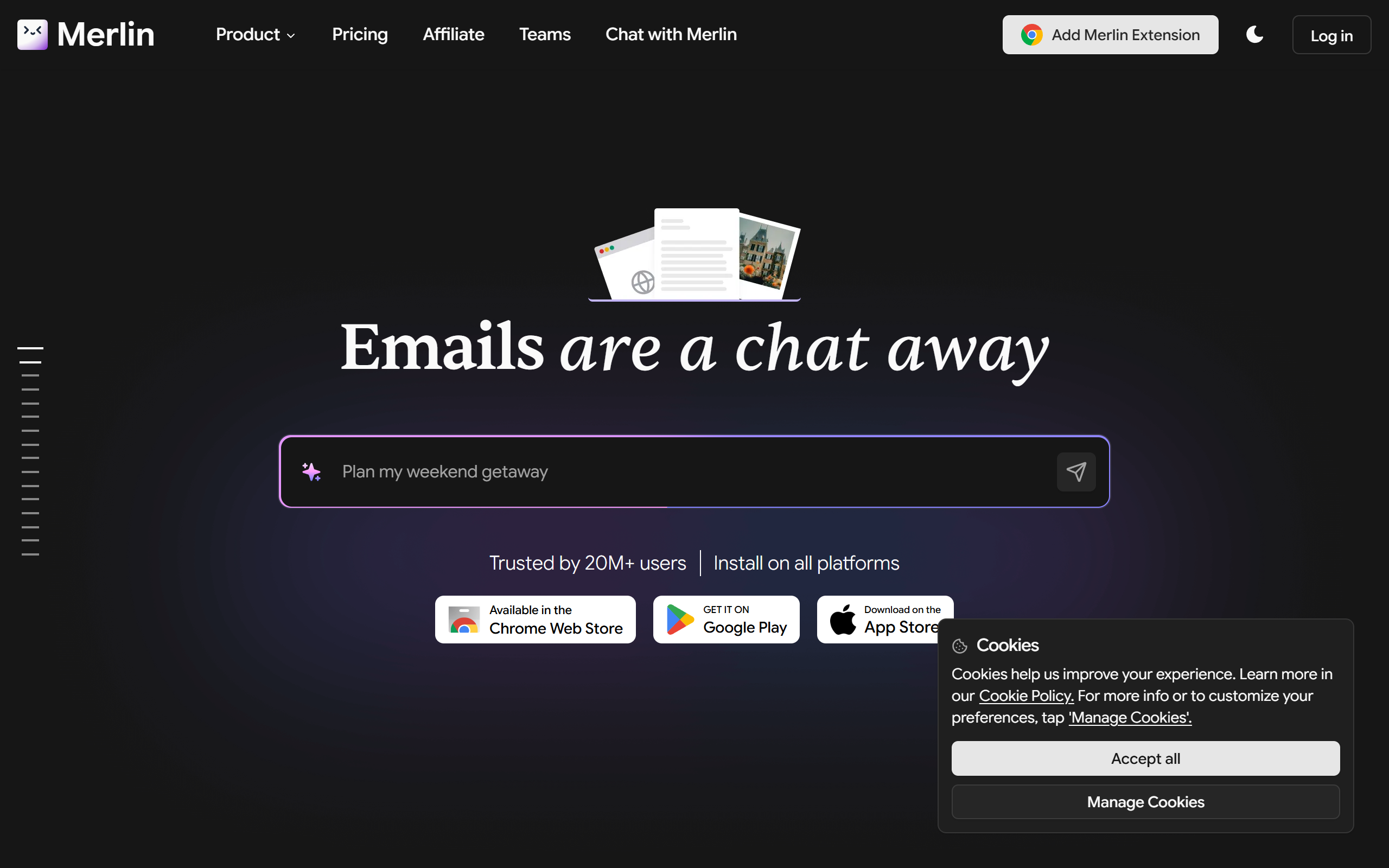 Merlin screenshot