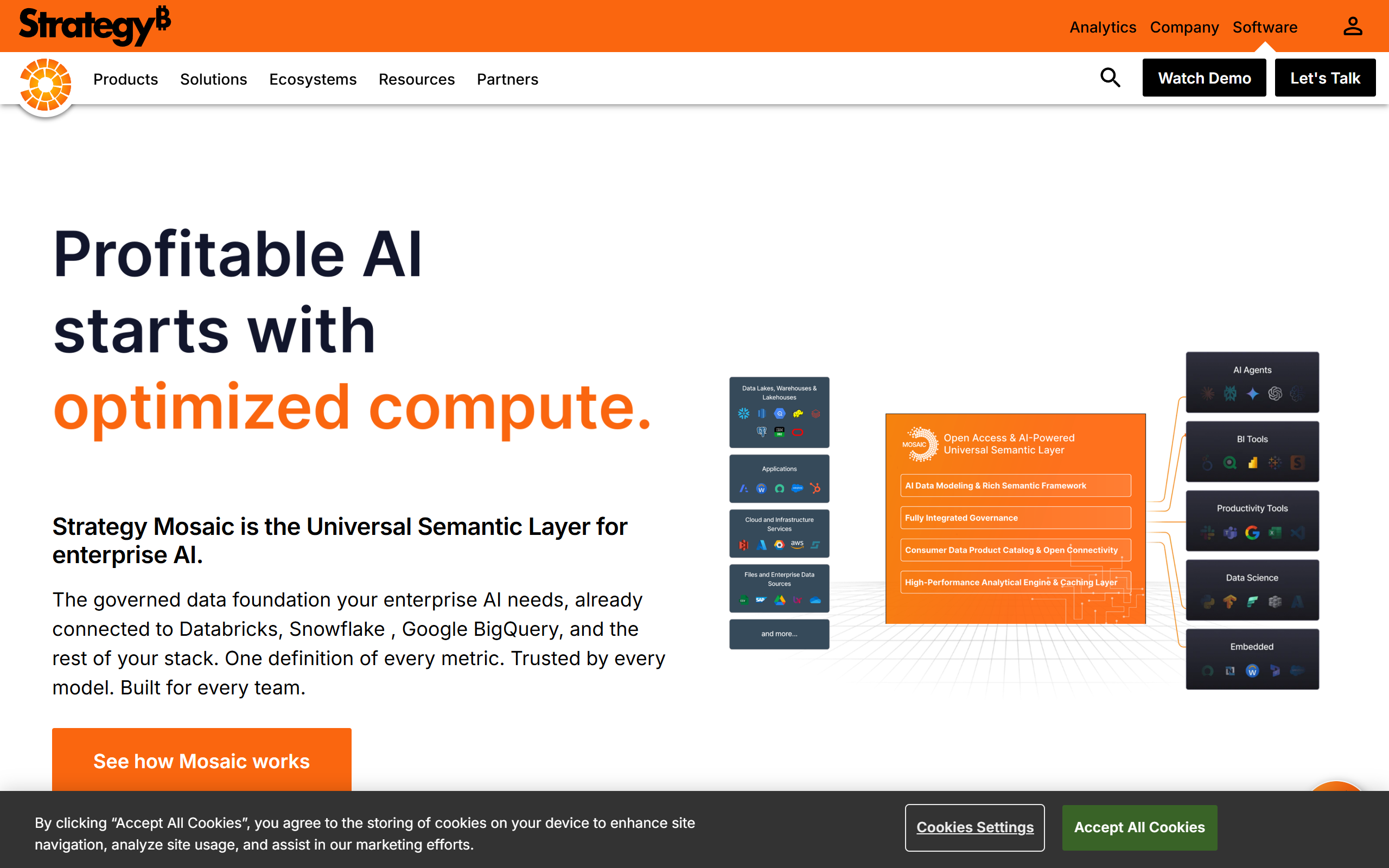 MicroStrategy screenshot