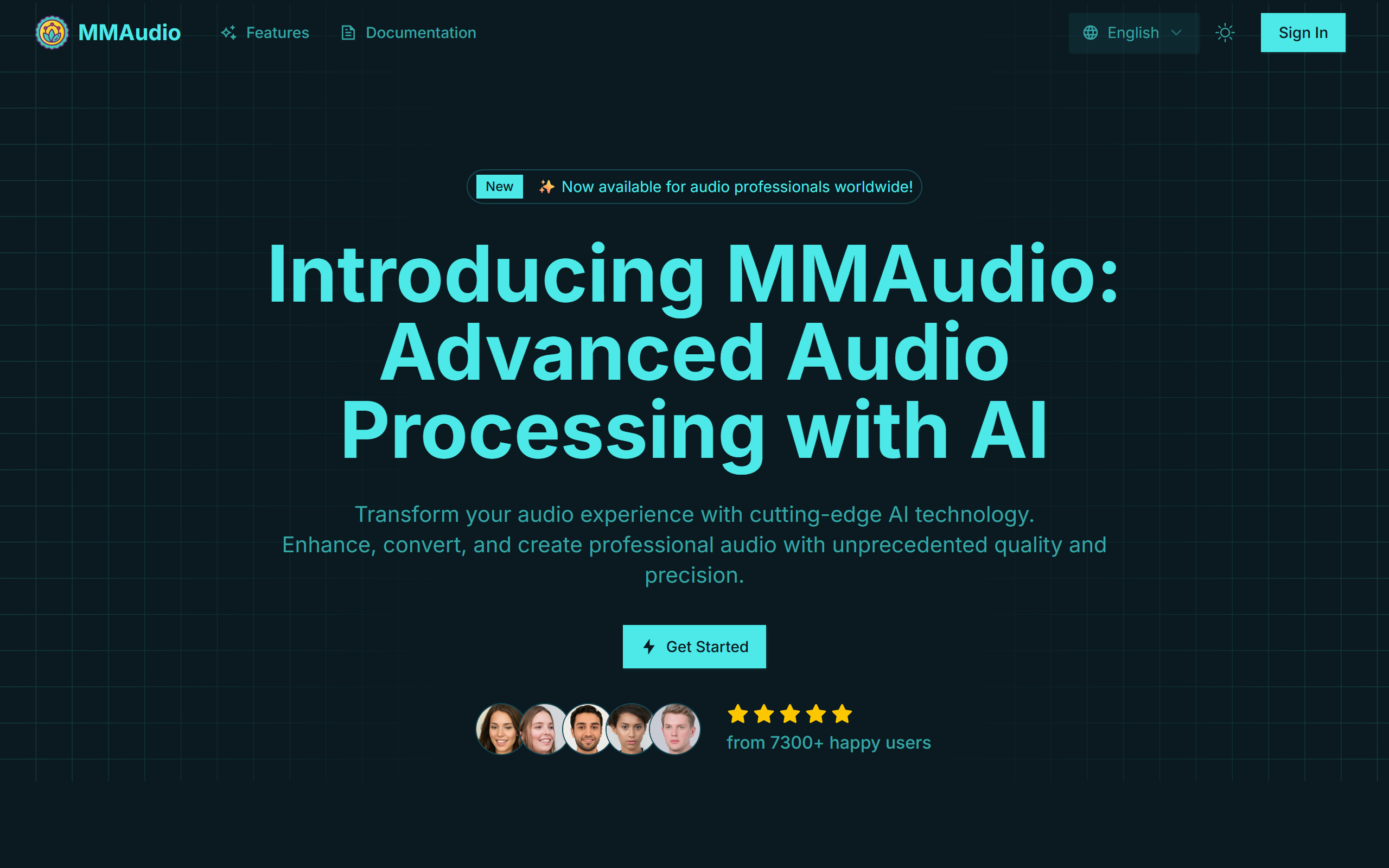 MMAudio screenshot