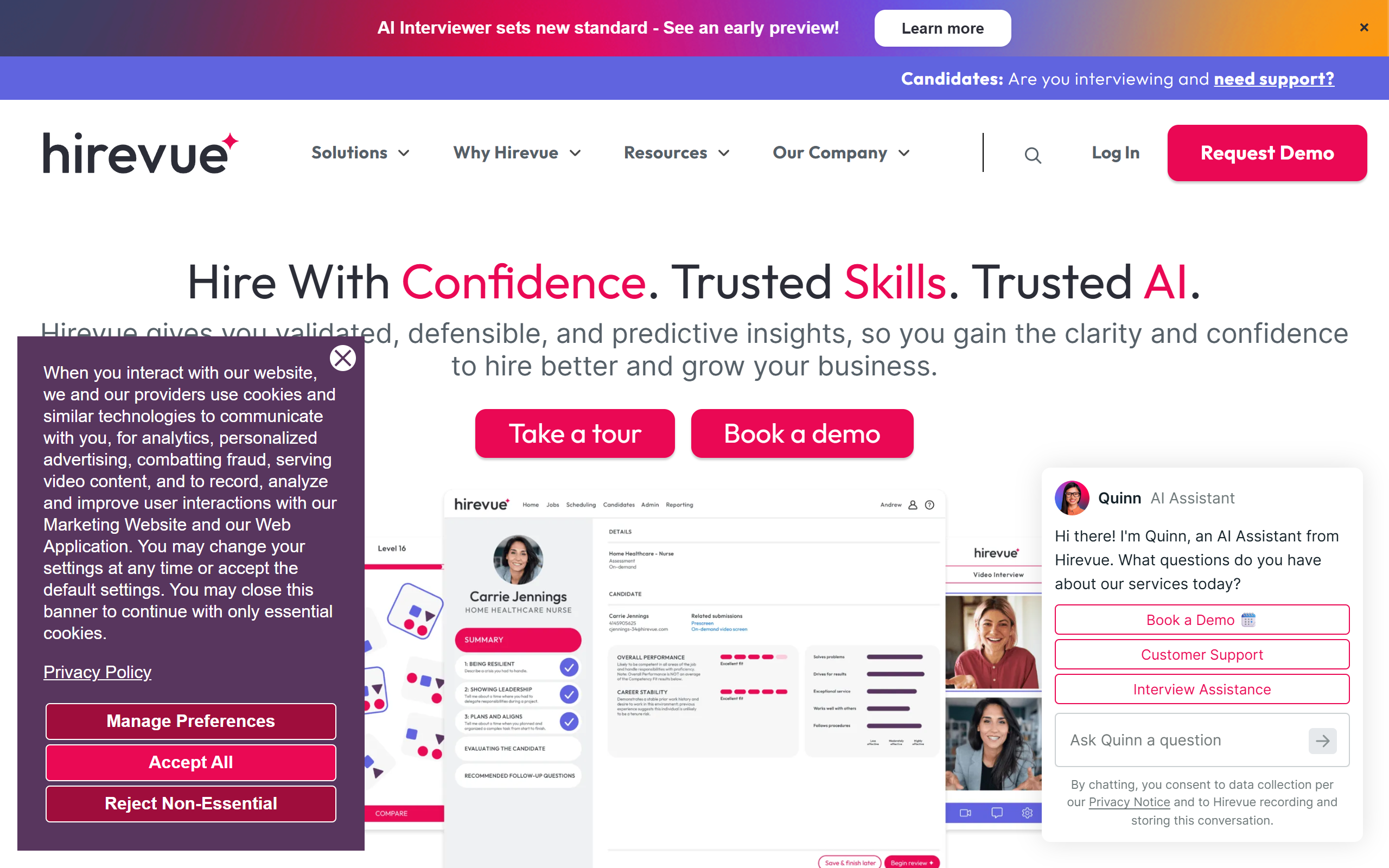 Modern Hire screenshot