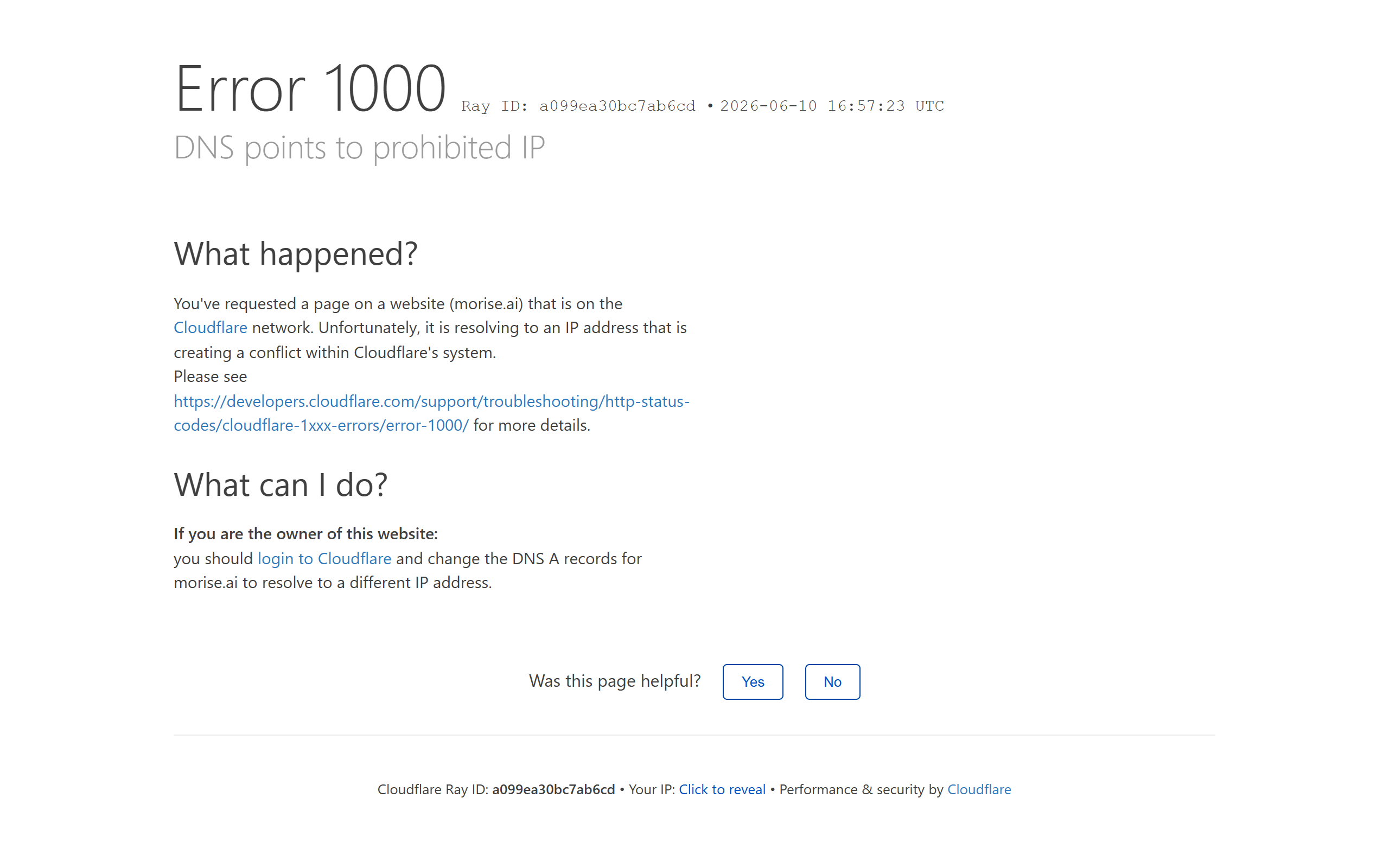 Morise screenshot