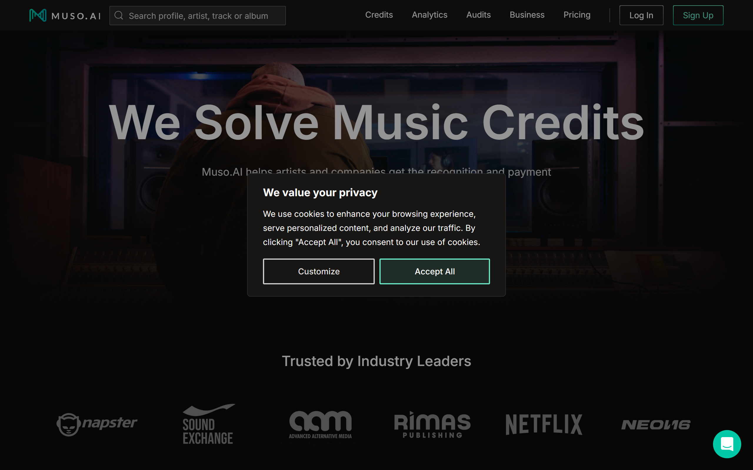 Muso.AI screenshot
