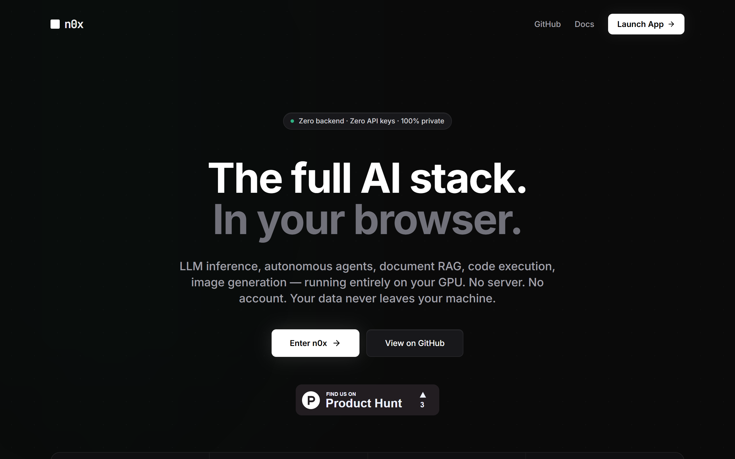 N0x screenshot