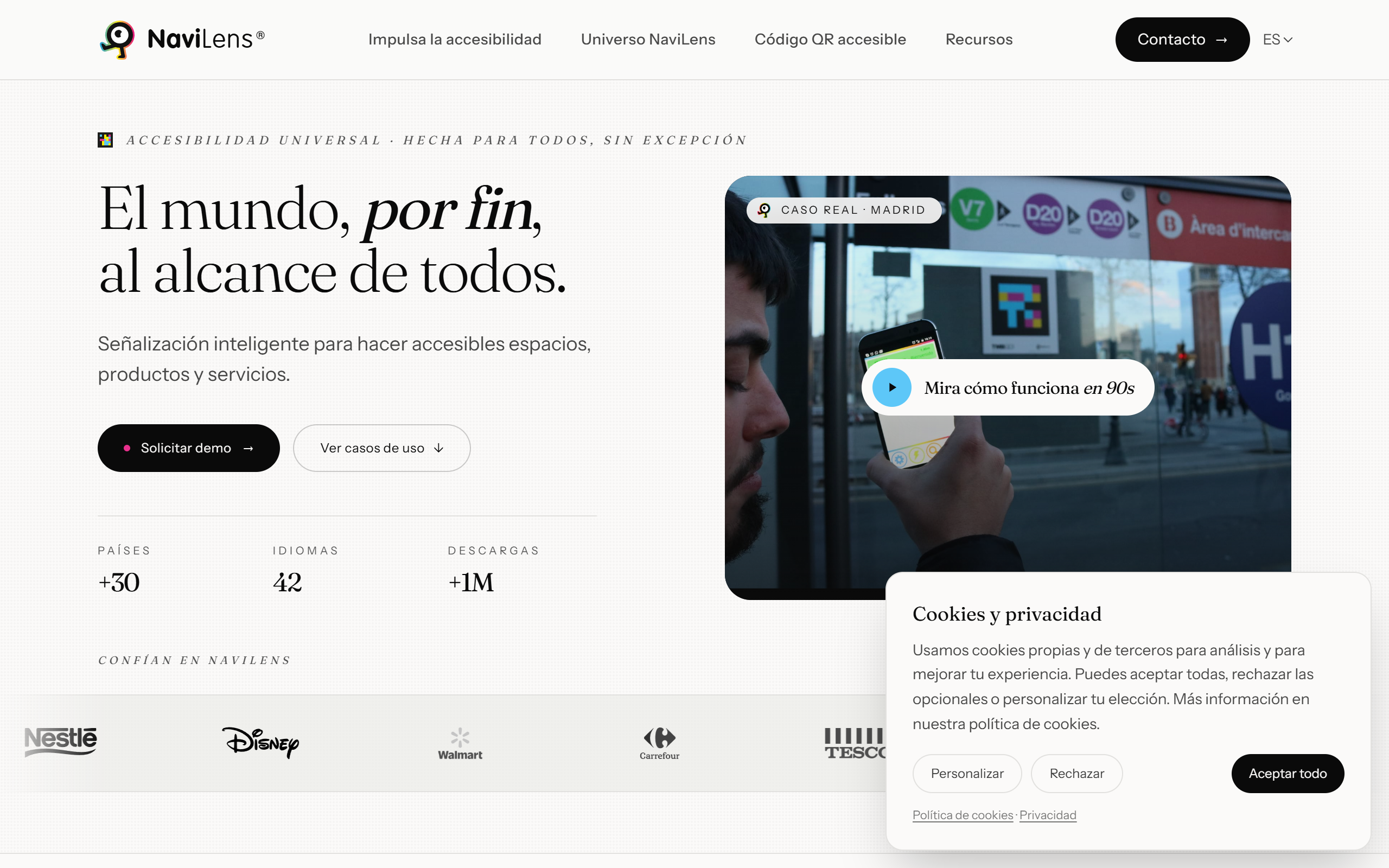 NaviLens screenshot