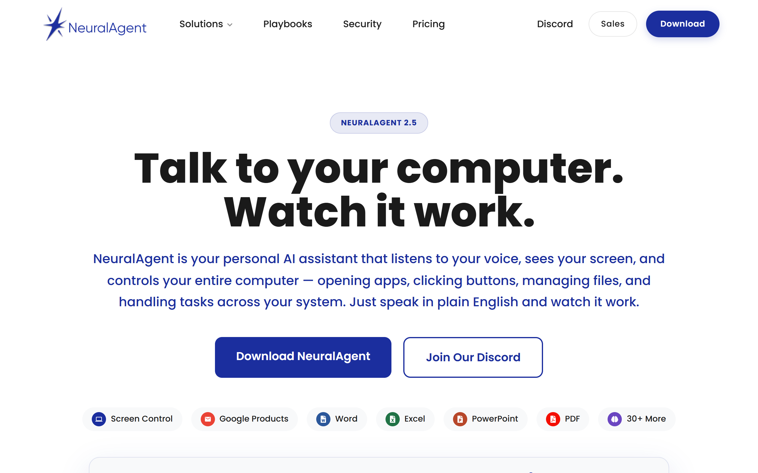 NeuralAgent 2.5 screenshot