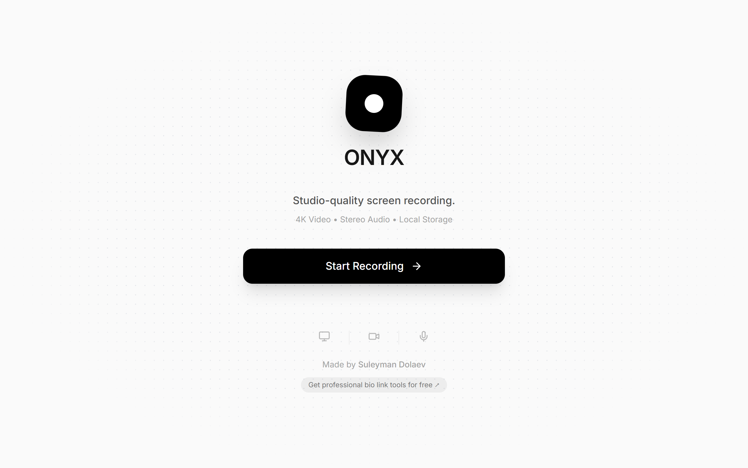 Onyx - Screen Recorder screenshot