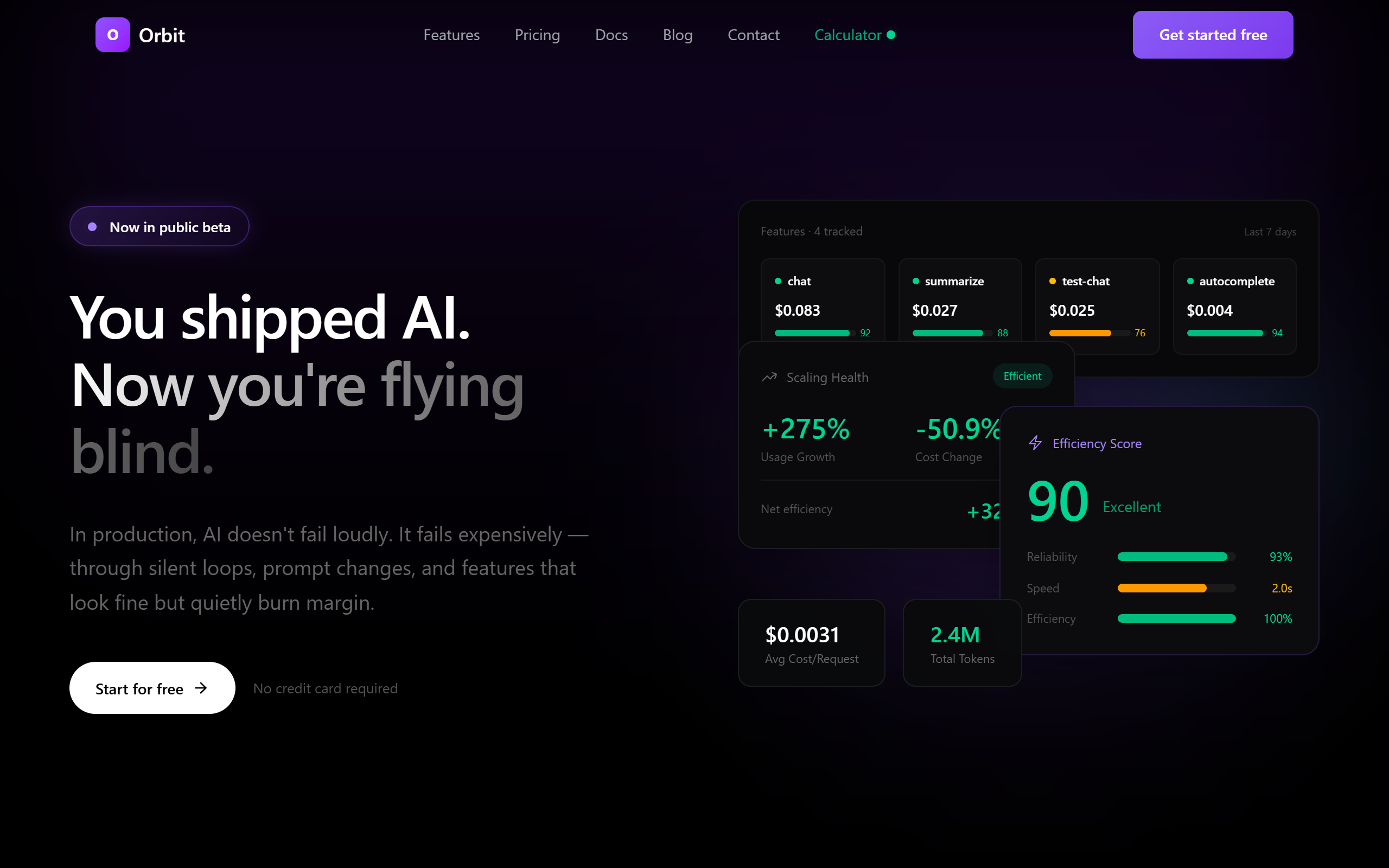 Orbit AI screenshot