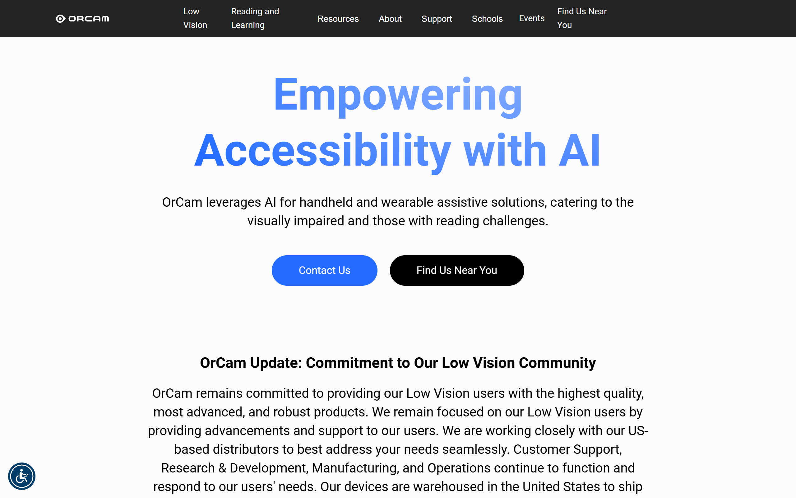 OrCam Technologies screenshot