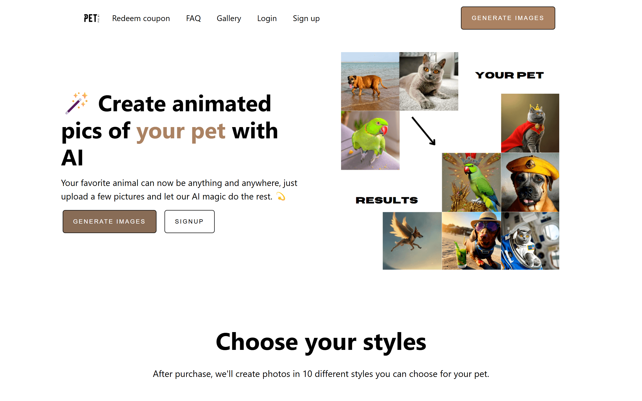 Petpic screenshot