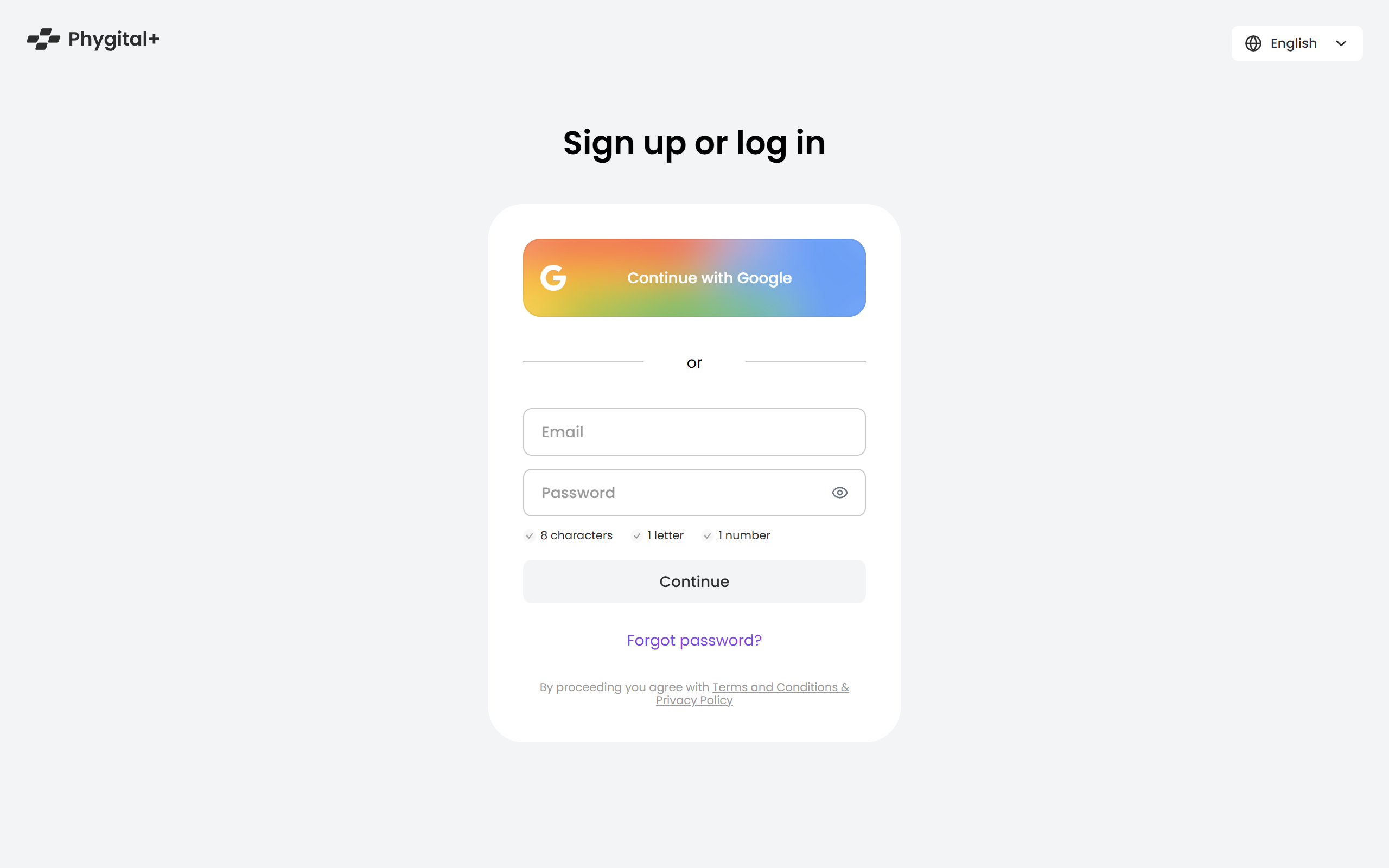Phygital screenshot