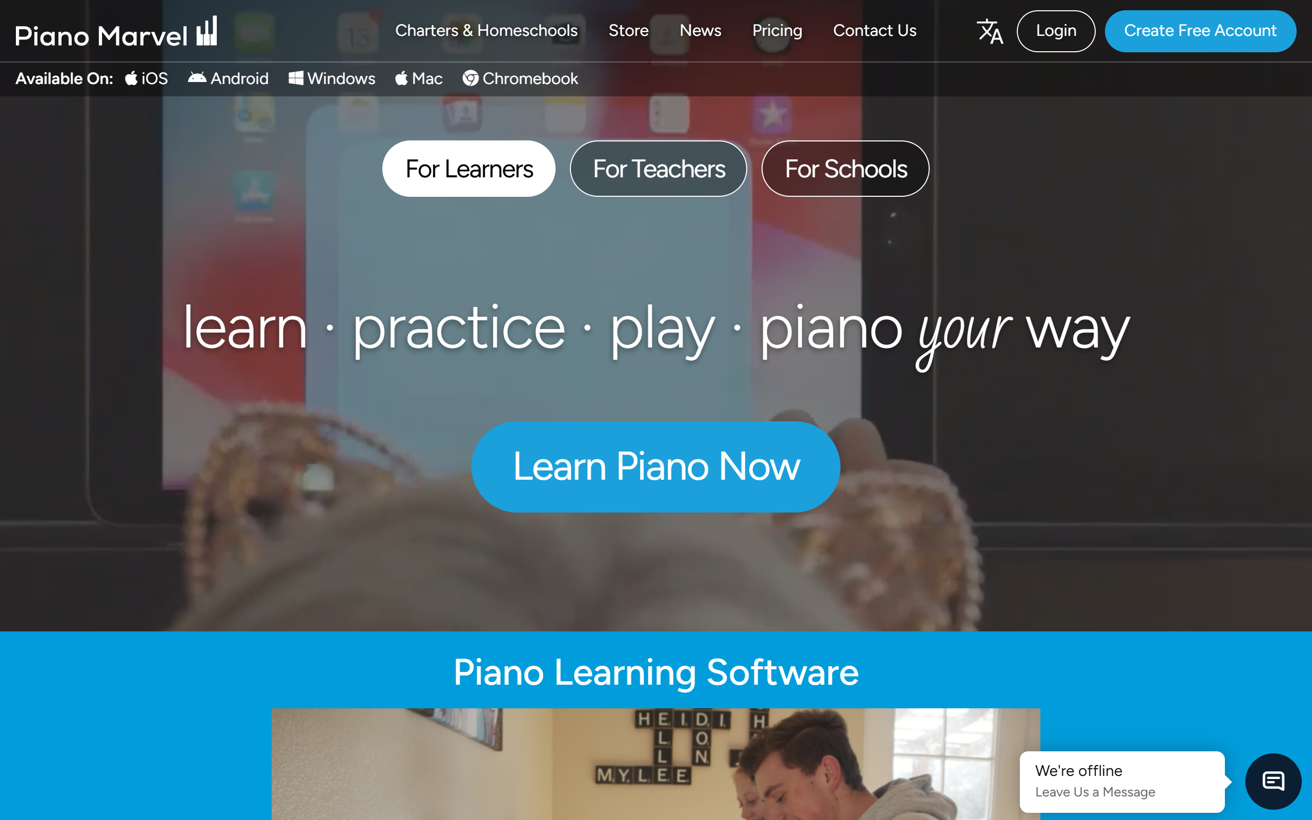 Piano Marvel screenshot