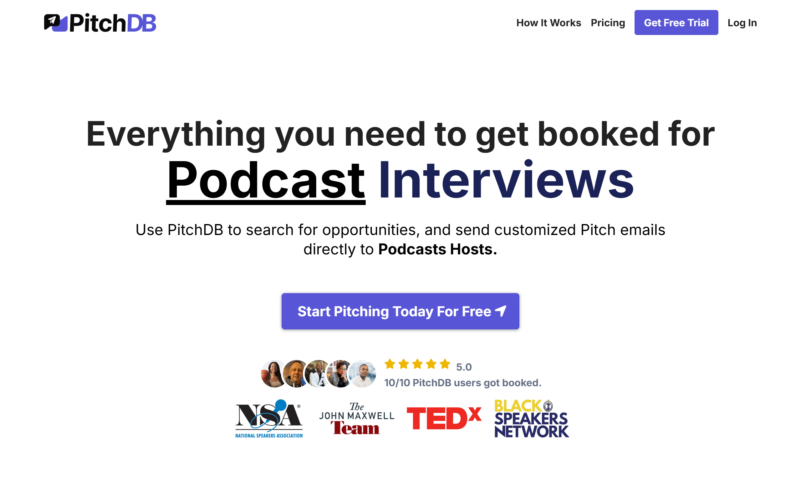 PitchDB screenshot
