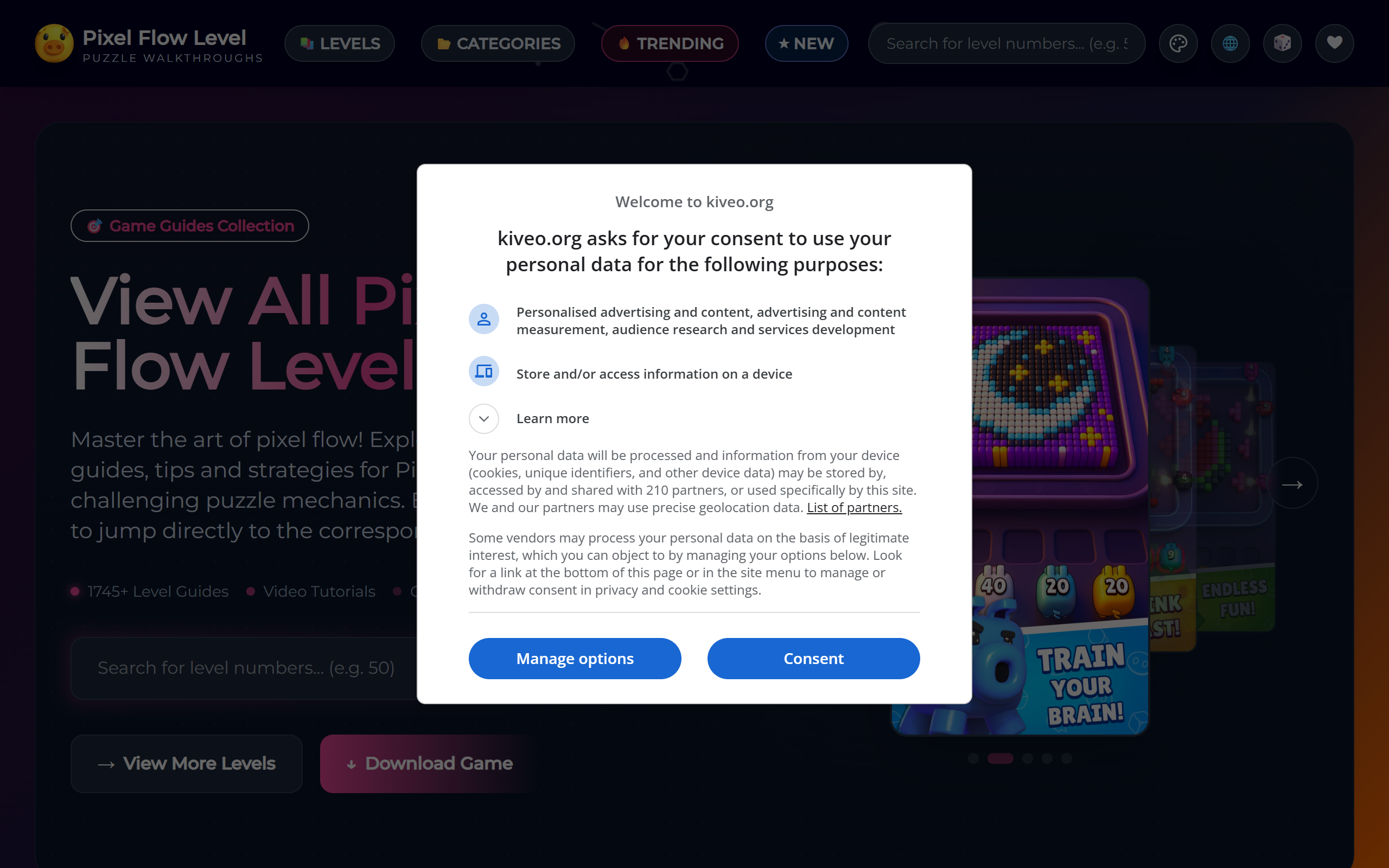 pixelflowlevel screenshot