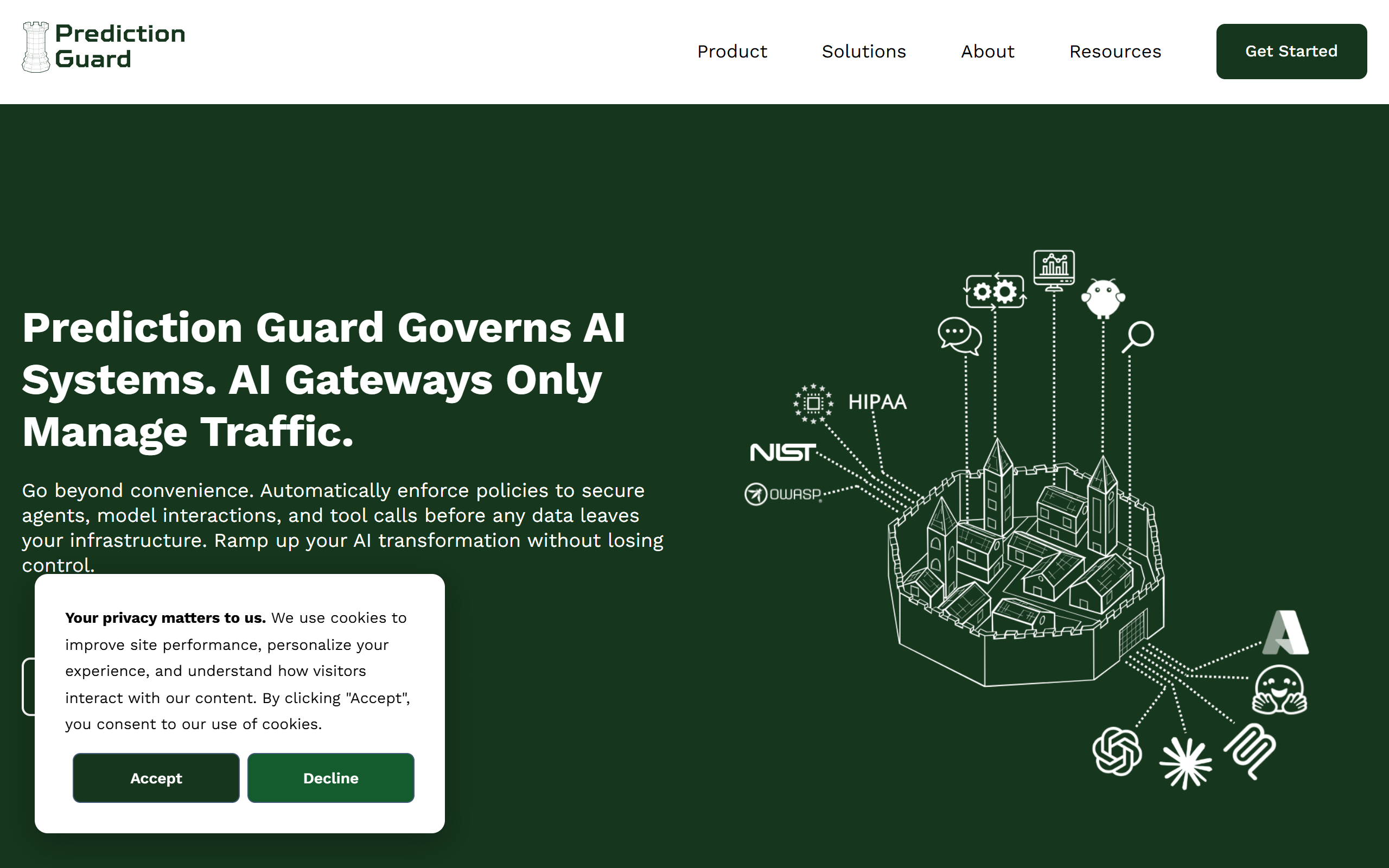 Prediction Guard screenshot