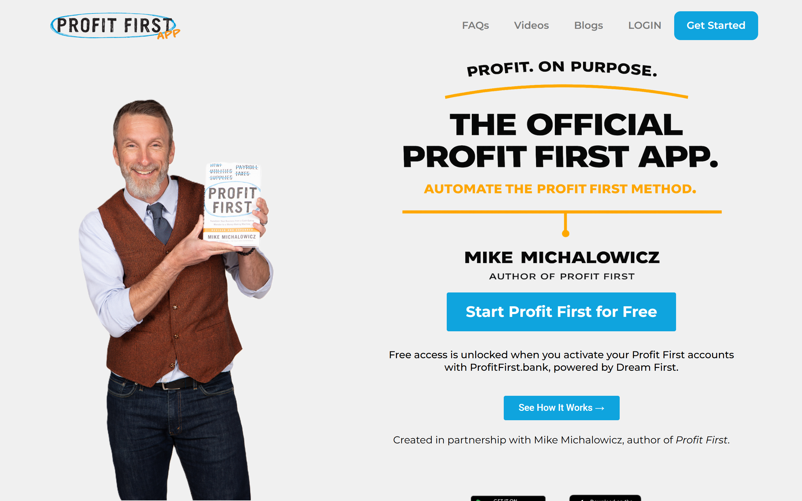 Profit First App screenshot