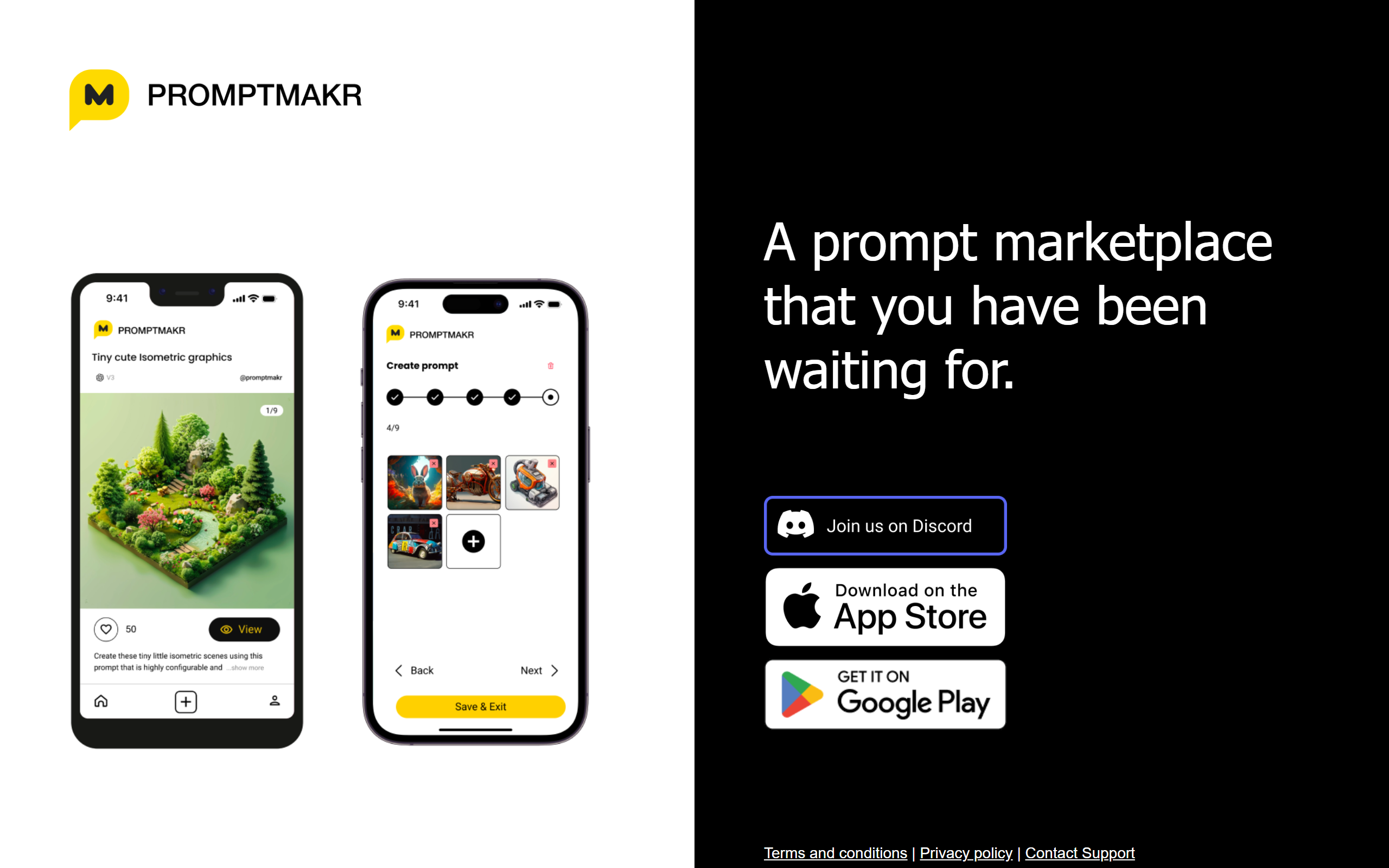 Promptmakr screenshot