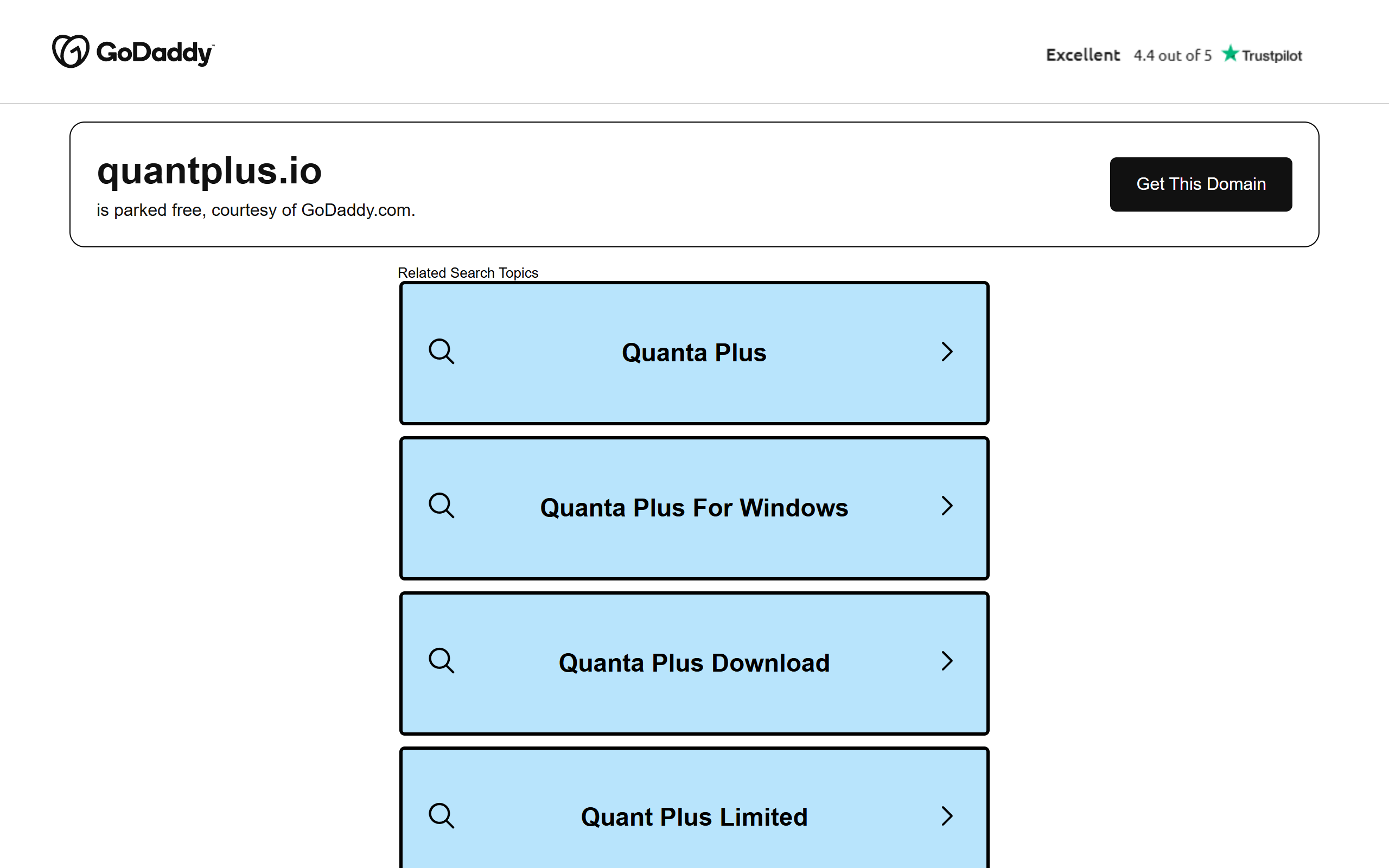 QuantPlus screenshot
