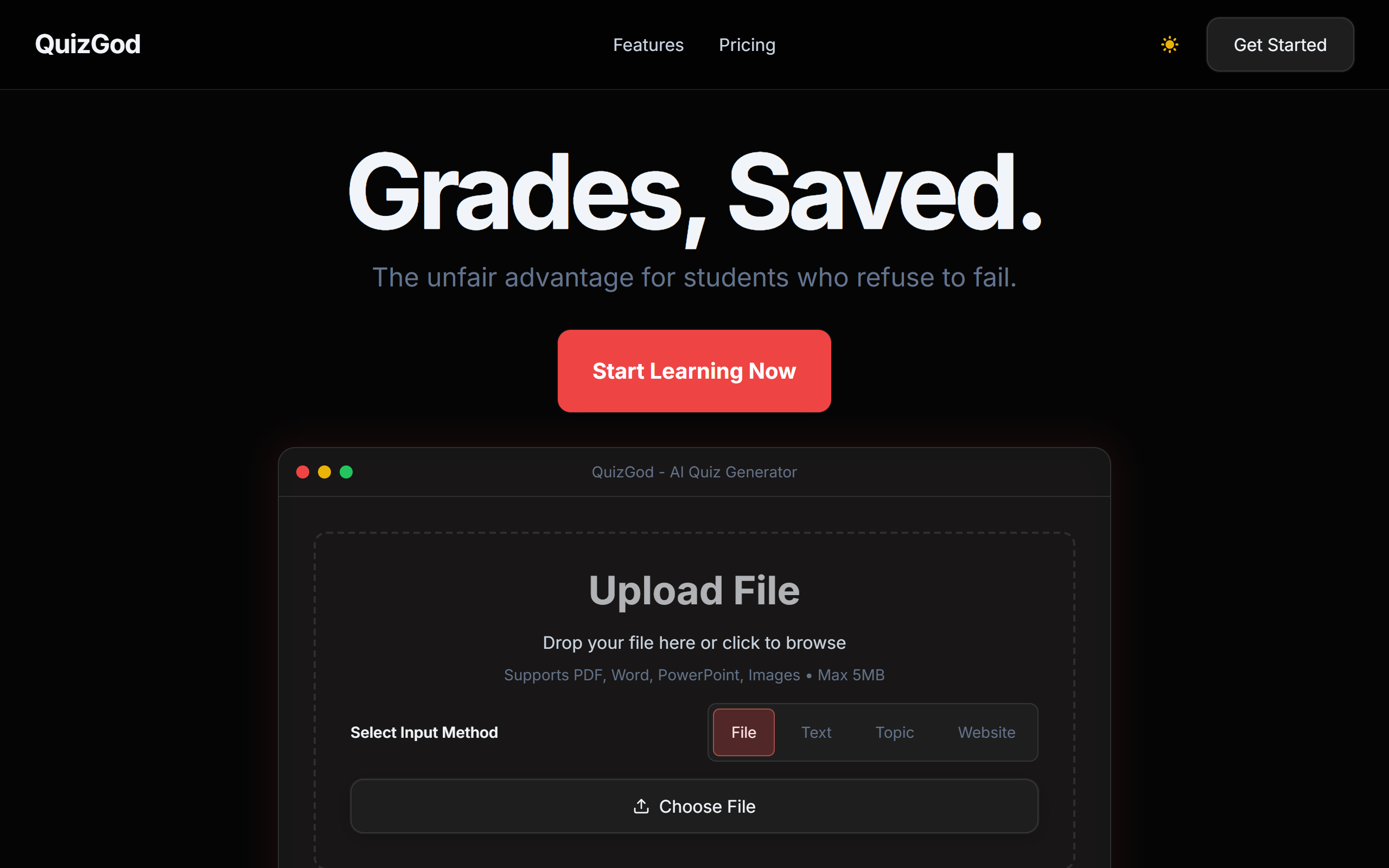 QuizGod screenshot