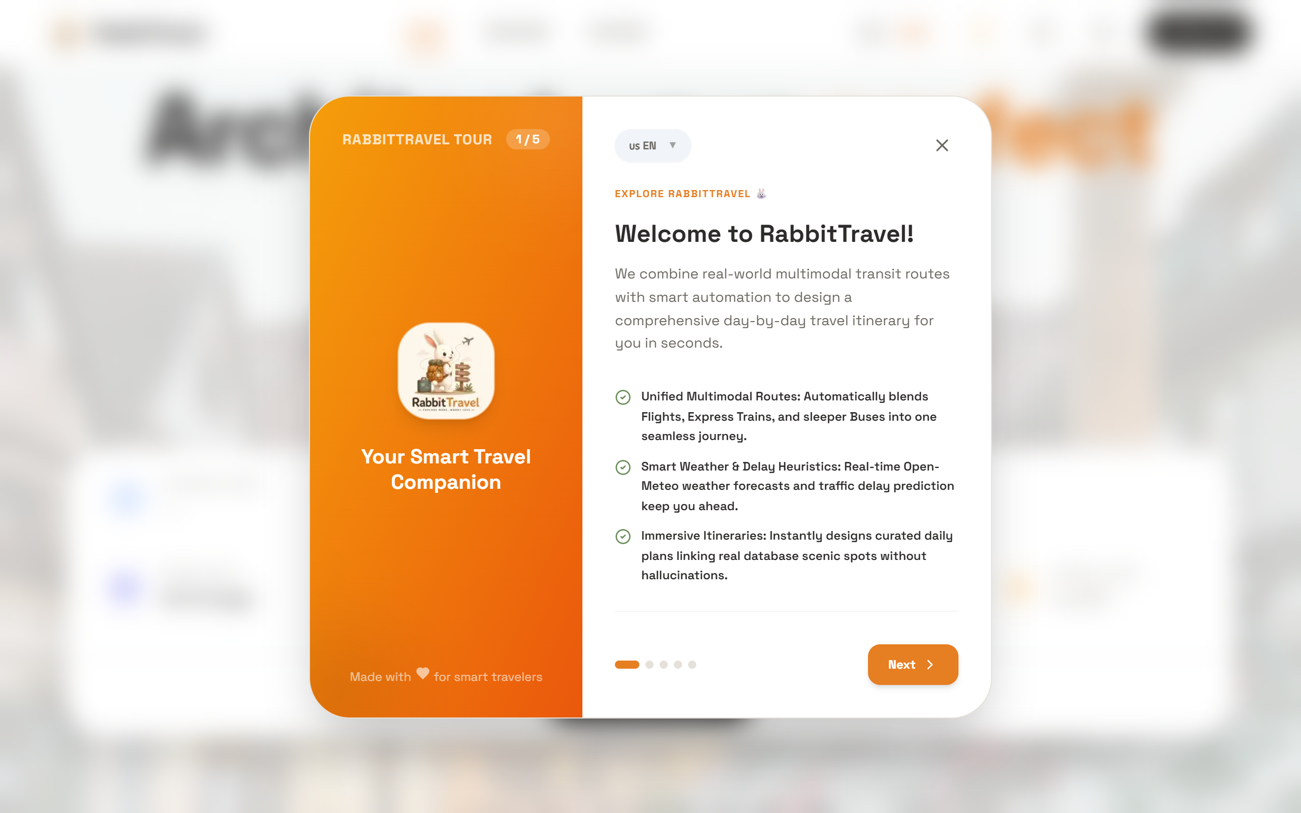 RabbitTravel screenshot