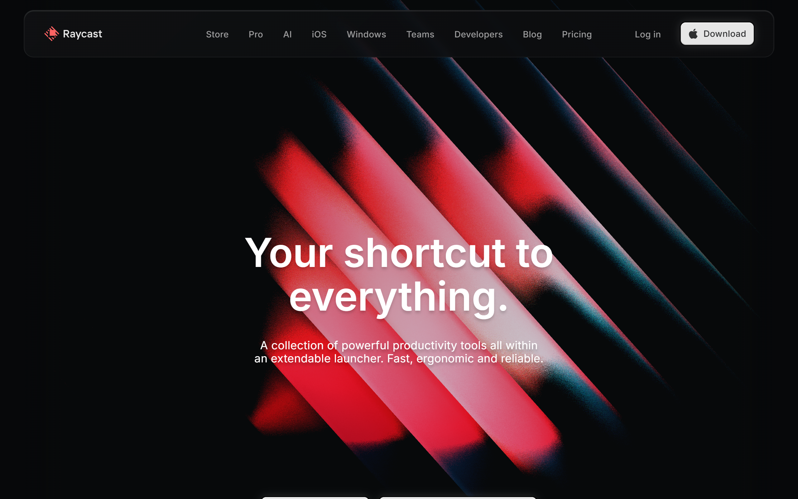 Raycast screenshot