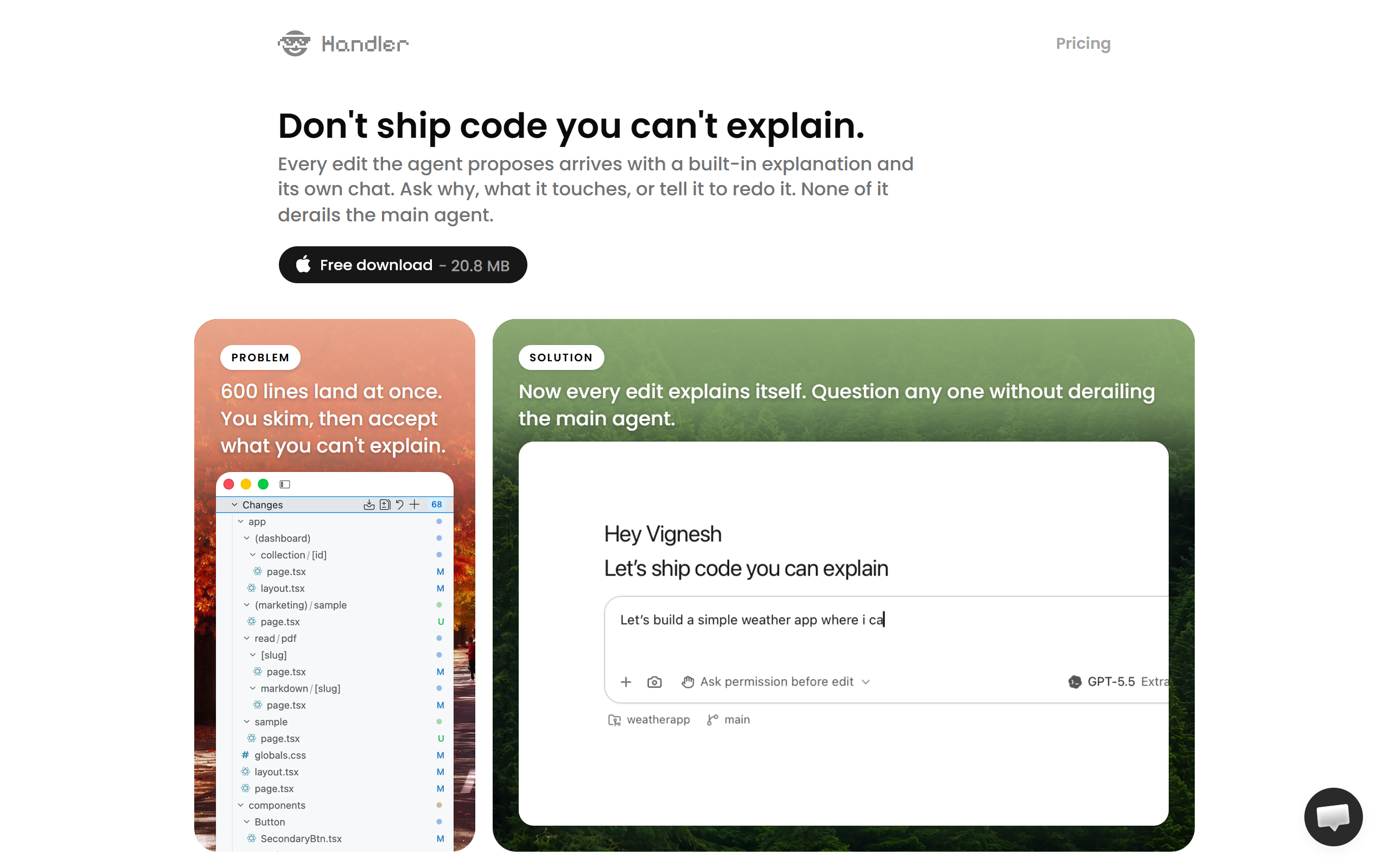 Review screenshot