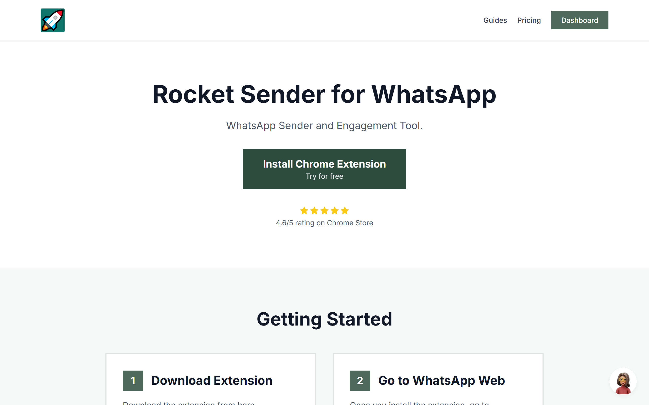 RocketSendIO screenshot