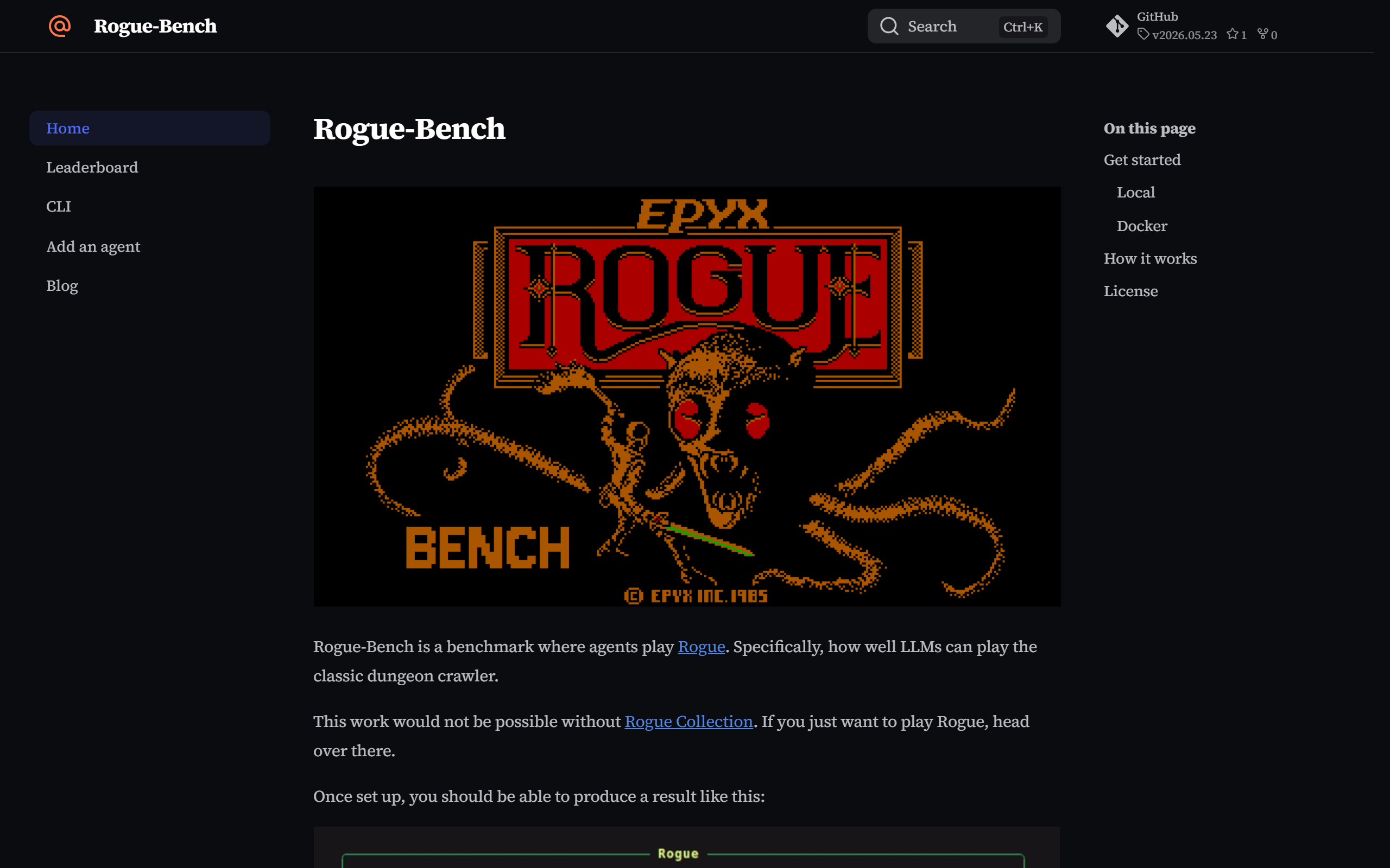 Rogue screenshot