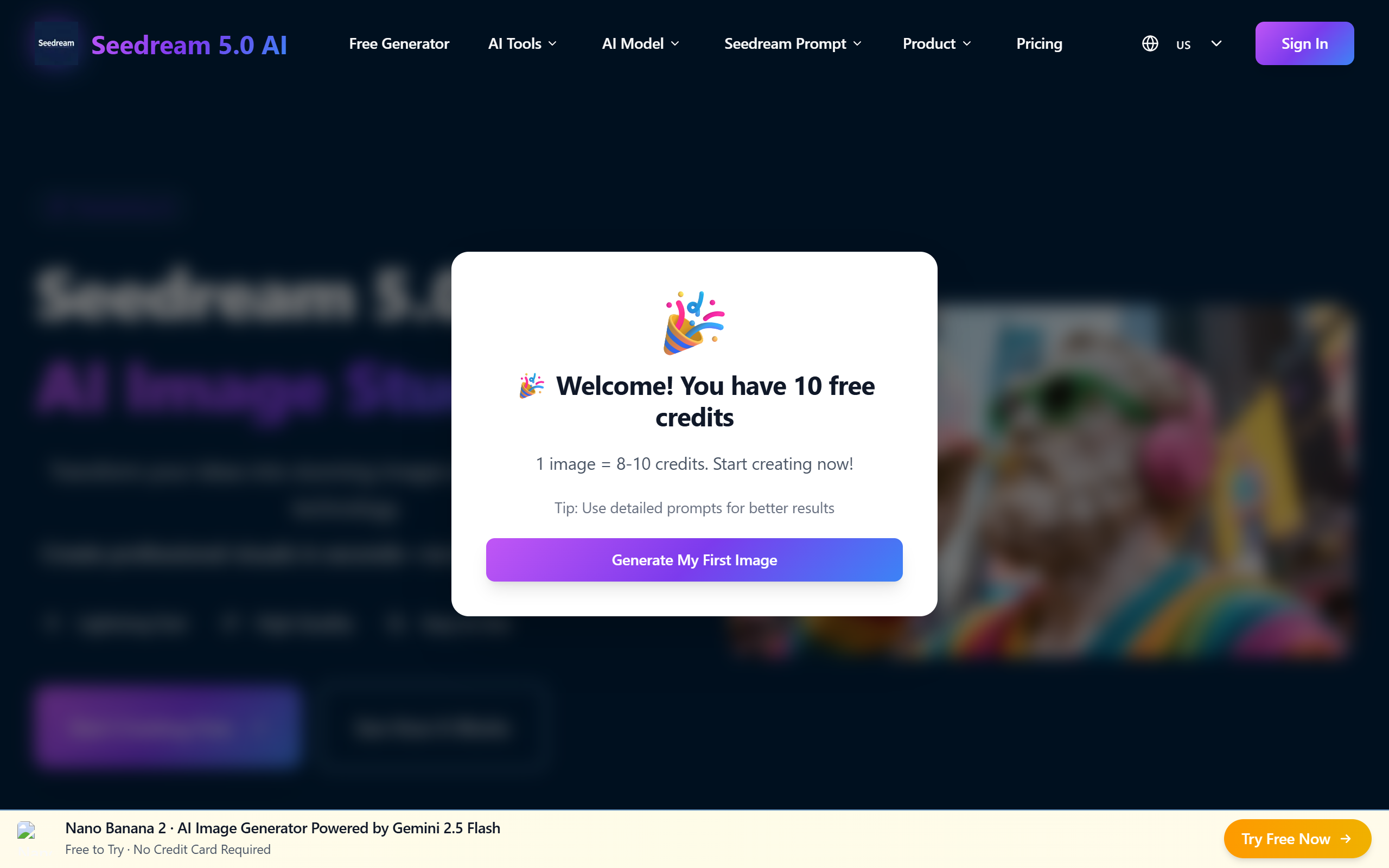 Seedream 4.0 screenshot