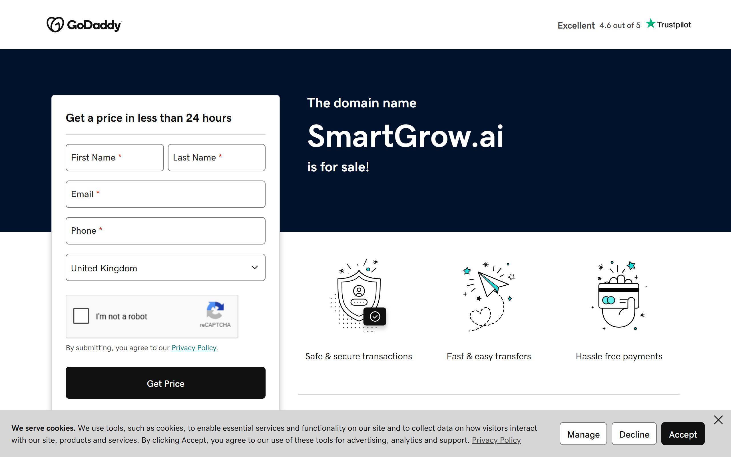 Smartgrow screenshot