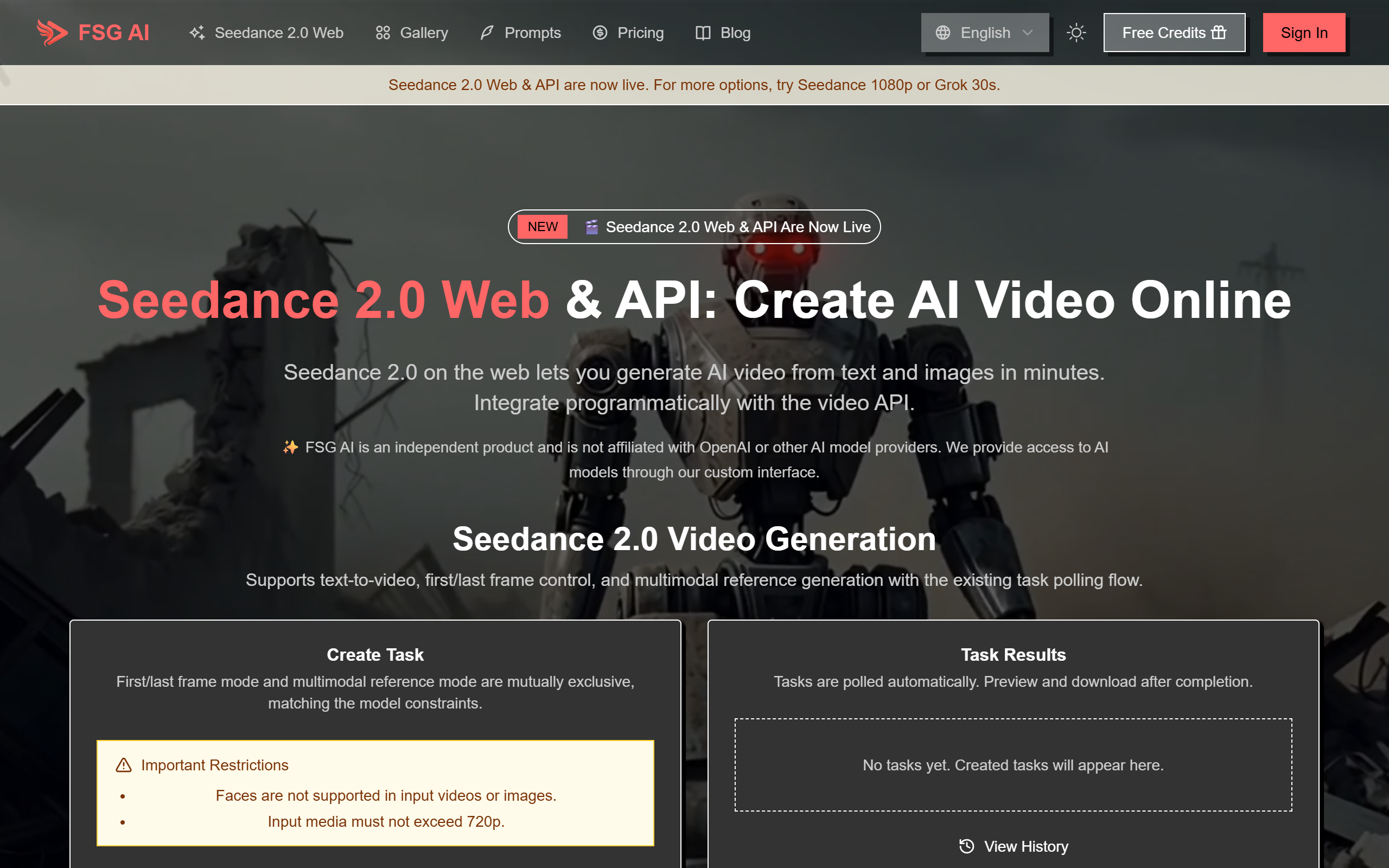 sora 2 web screenshot