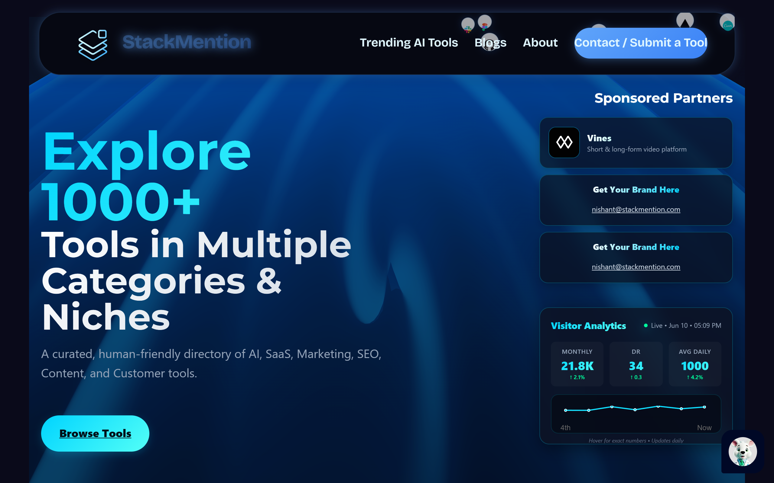 StackMention screenshot