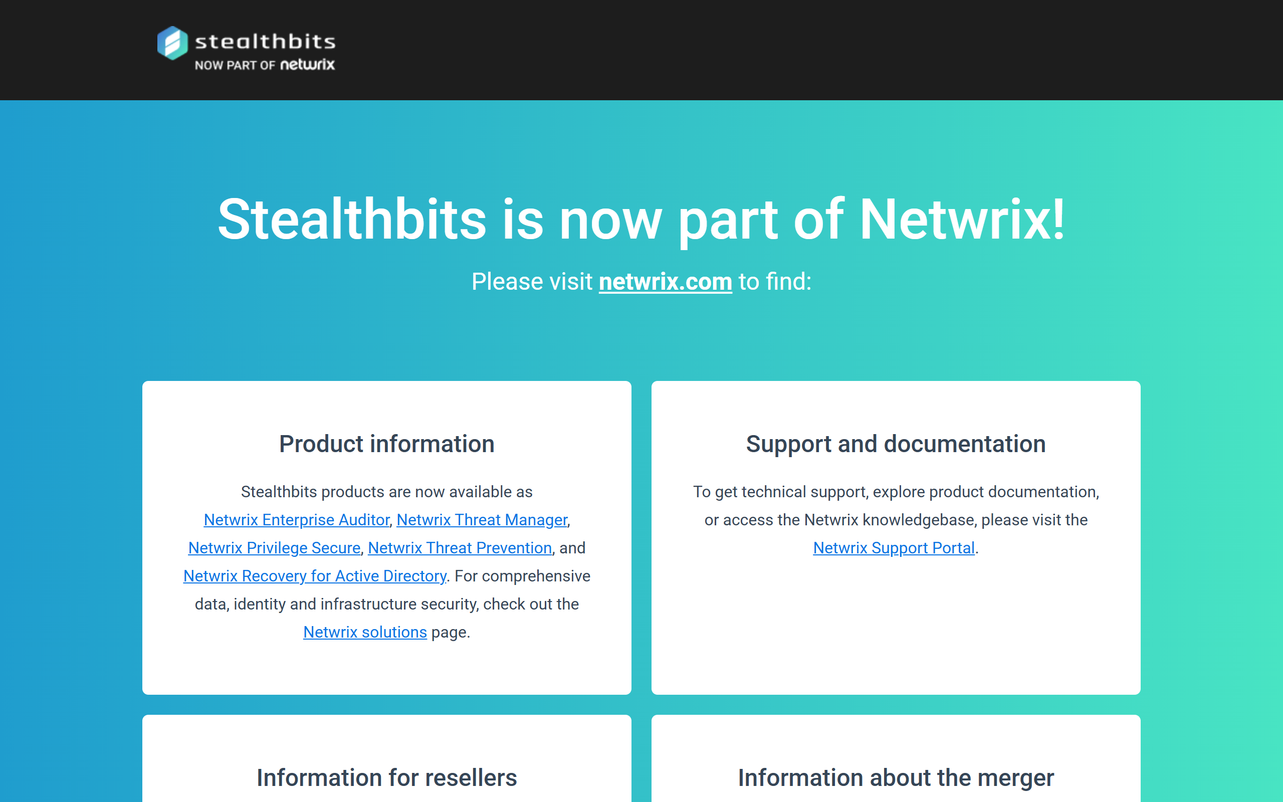 Stealthbits screenshot