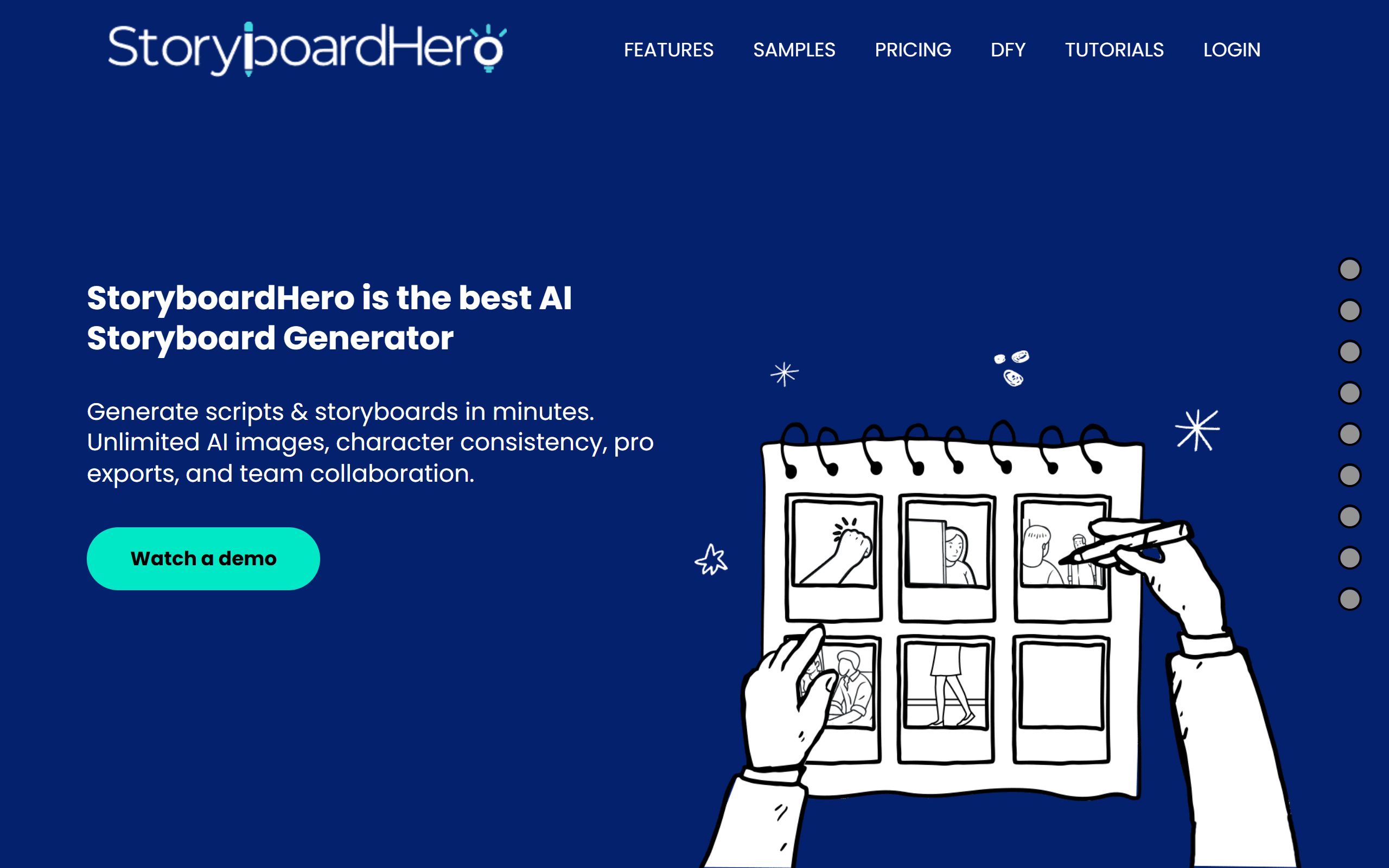 StoryboardHero screenshot