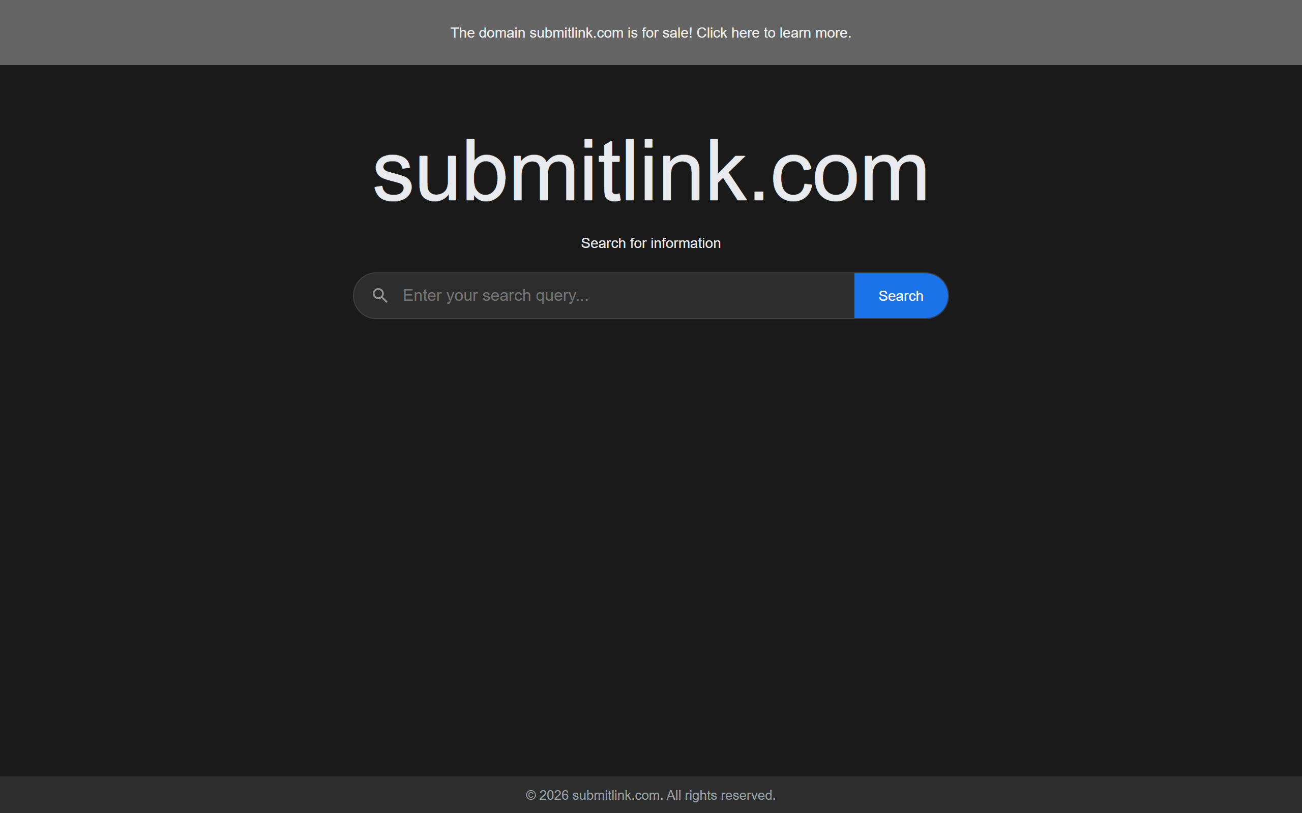SubmitLink screenshot