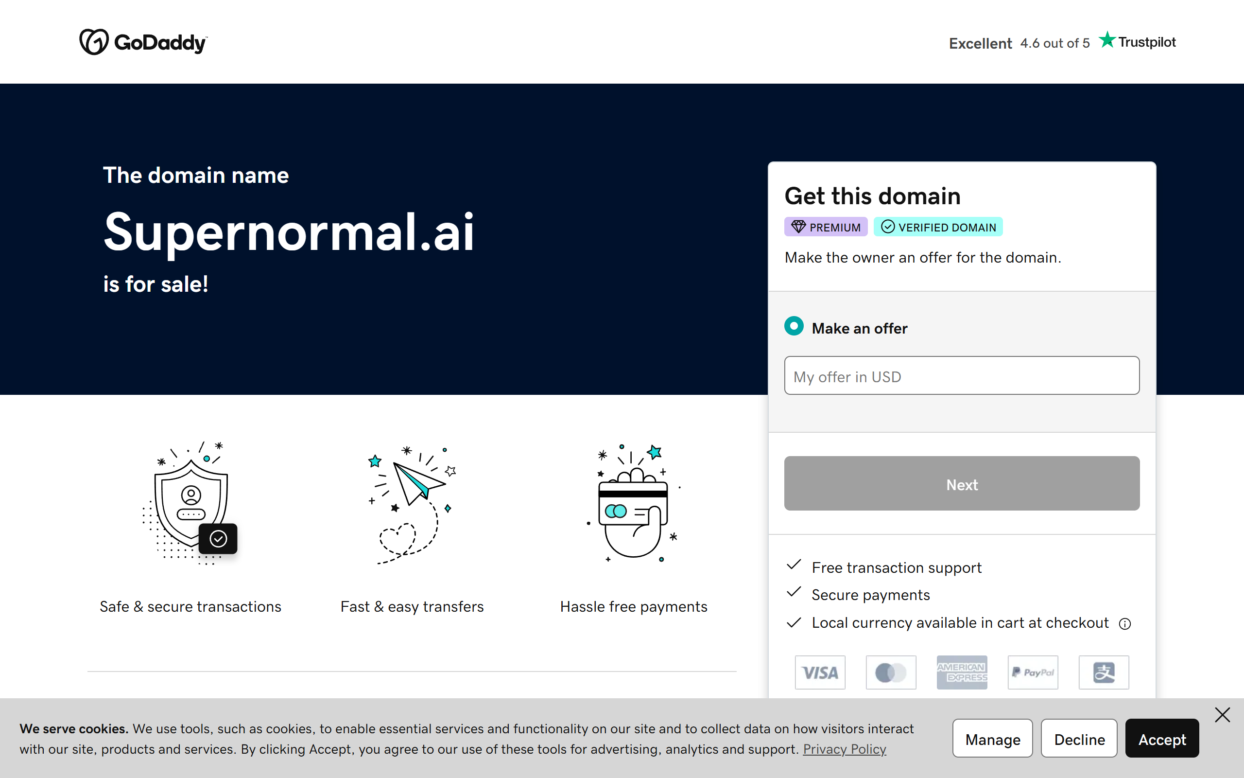 supernormal screenshot