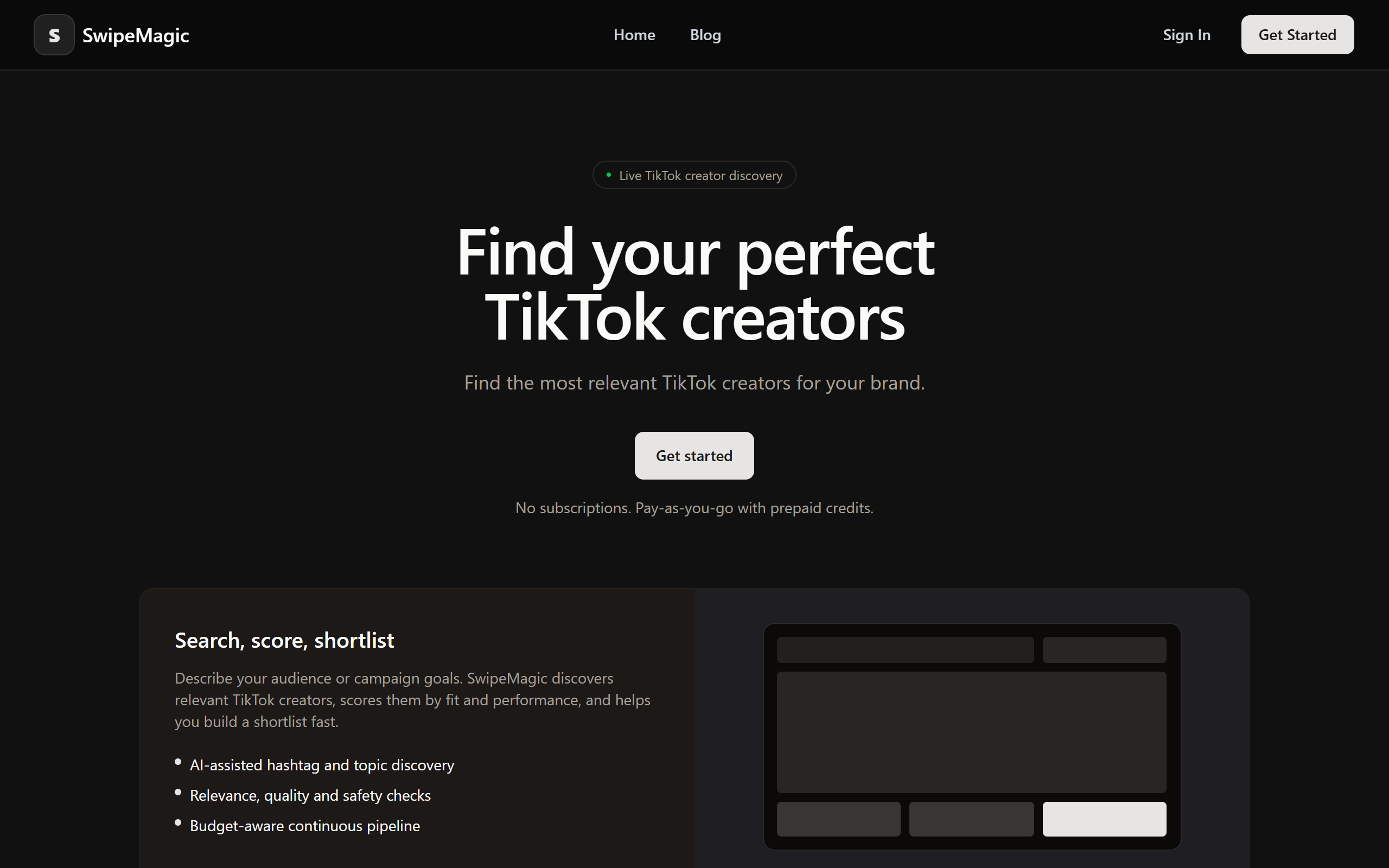 SwipeMagic screenshot