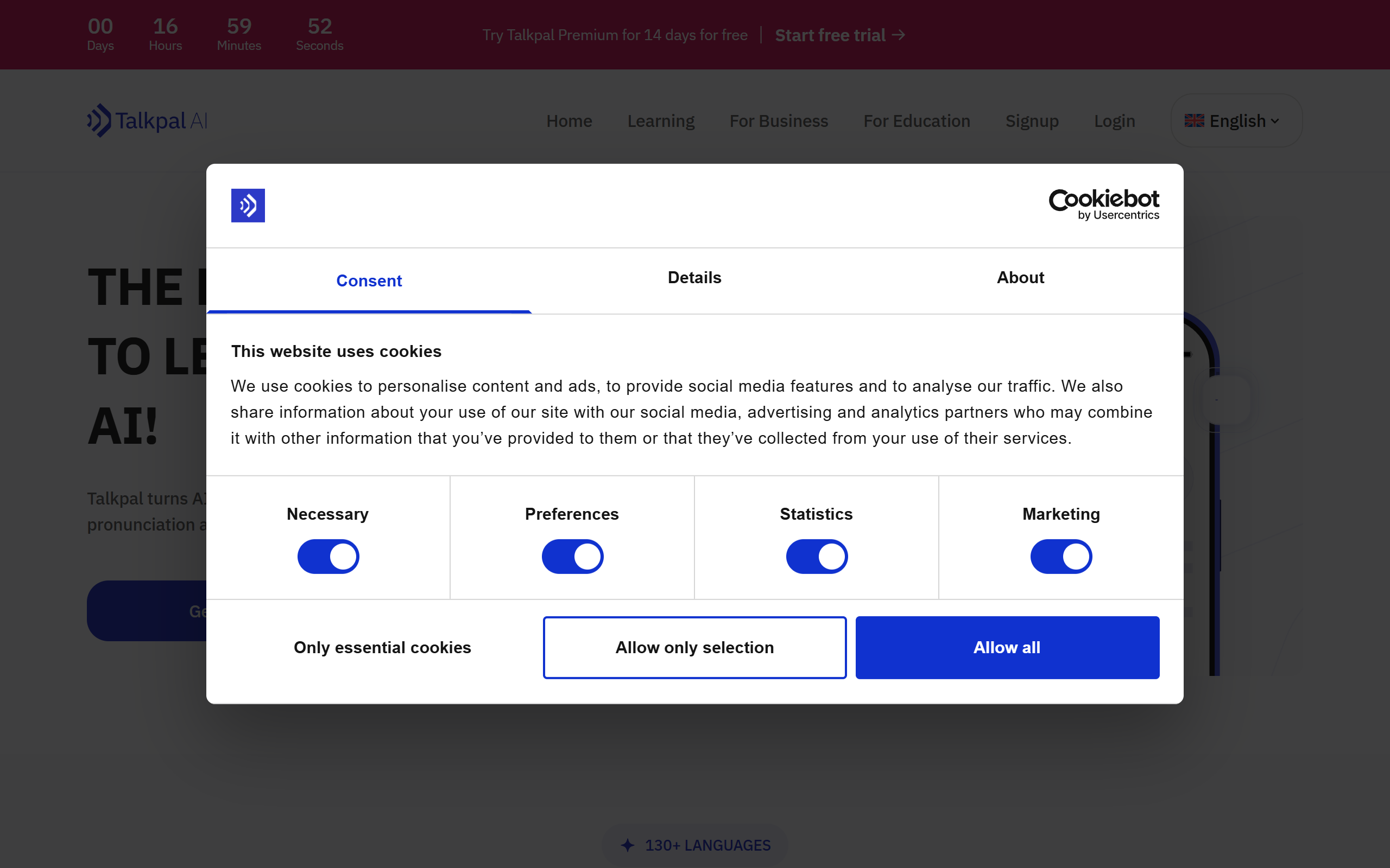 TalkPal AI screenshot