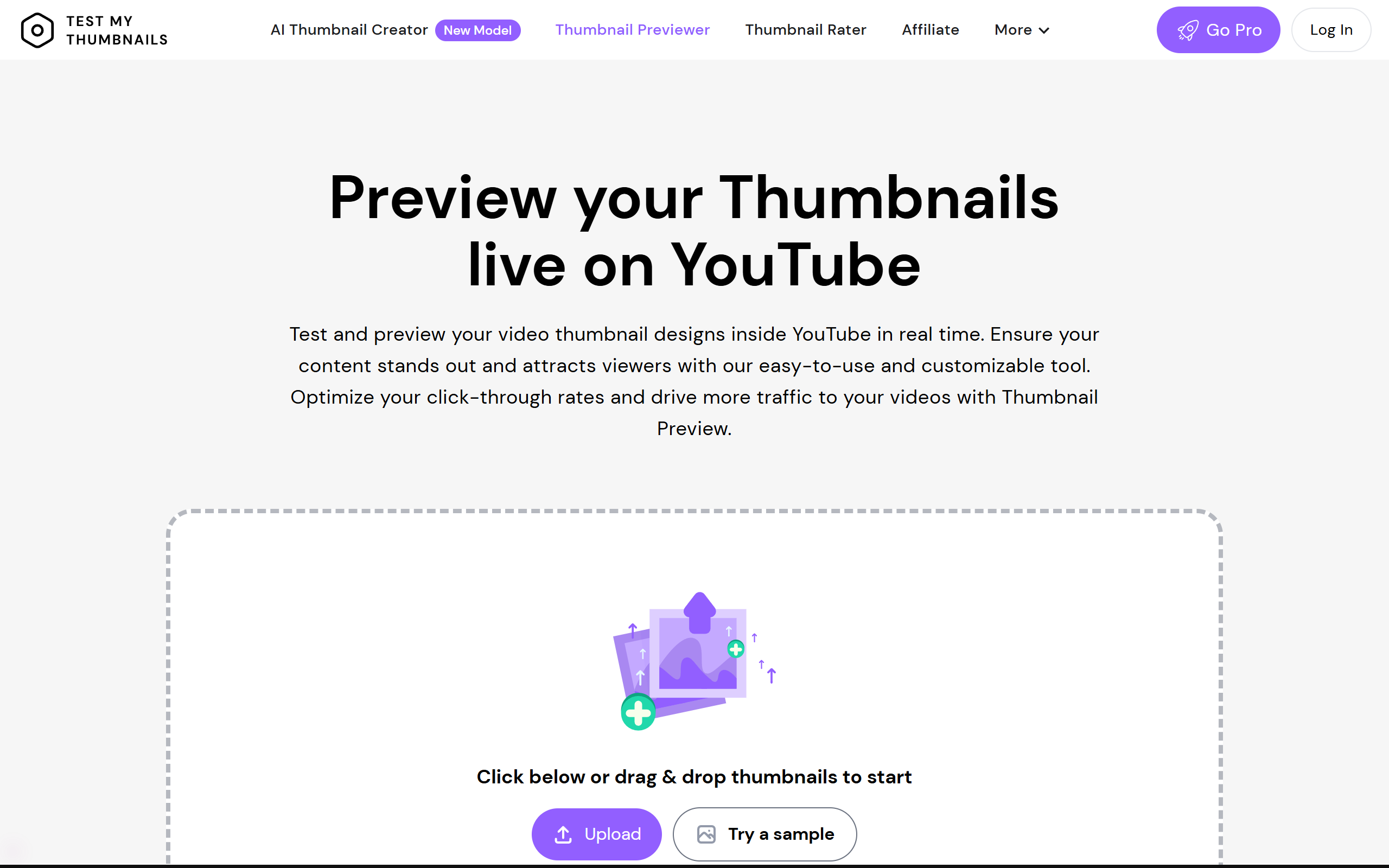 Thumbnail Test screenshot