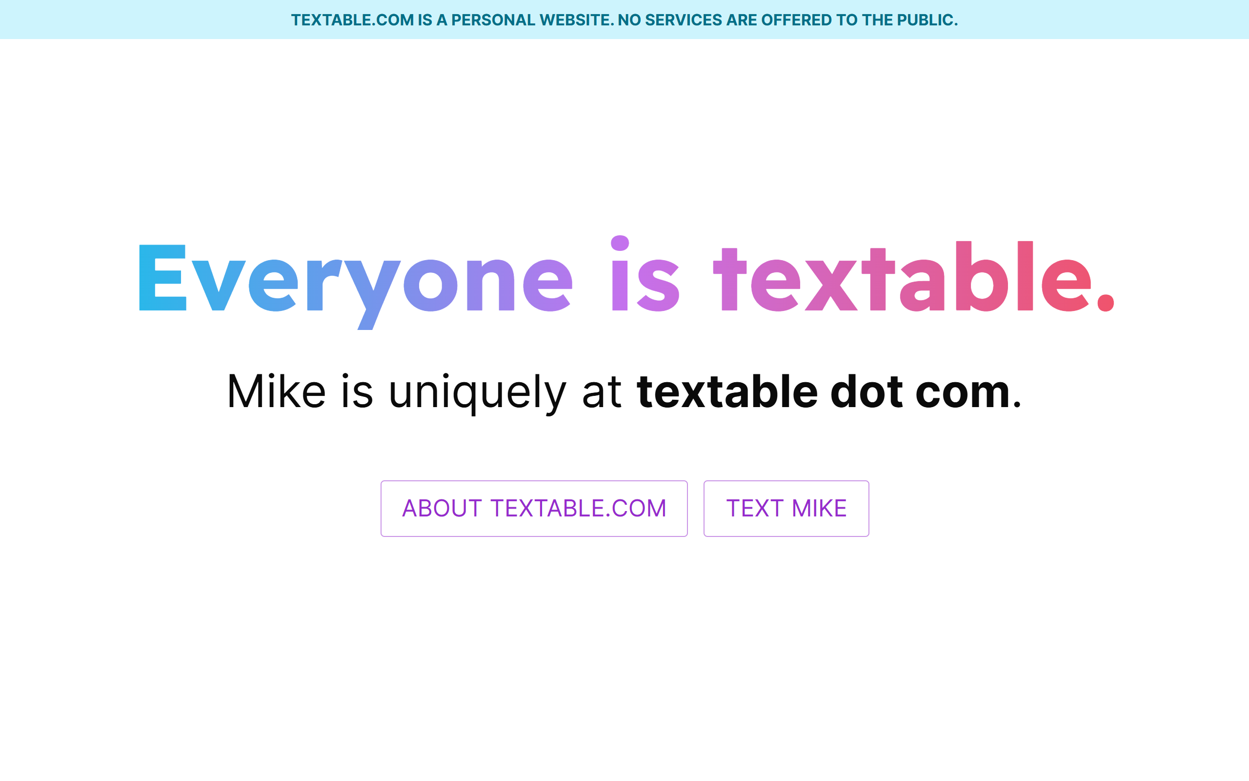 Textable screenshot