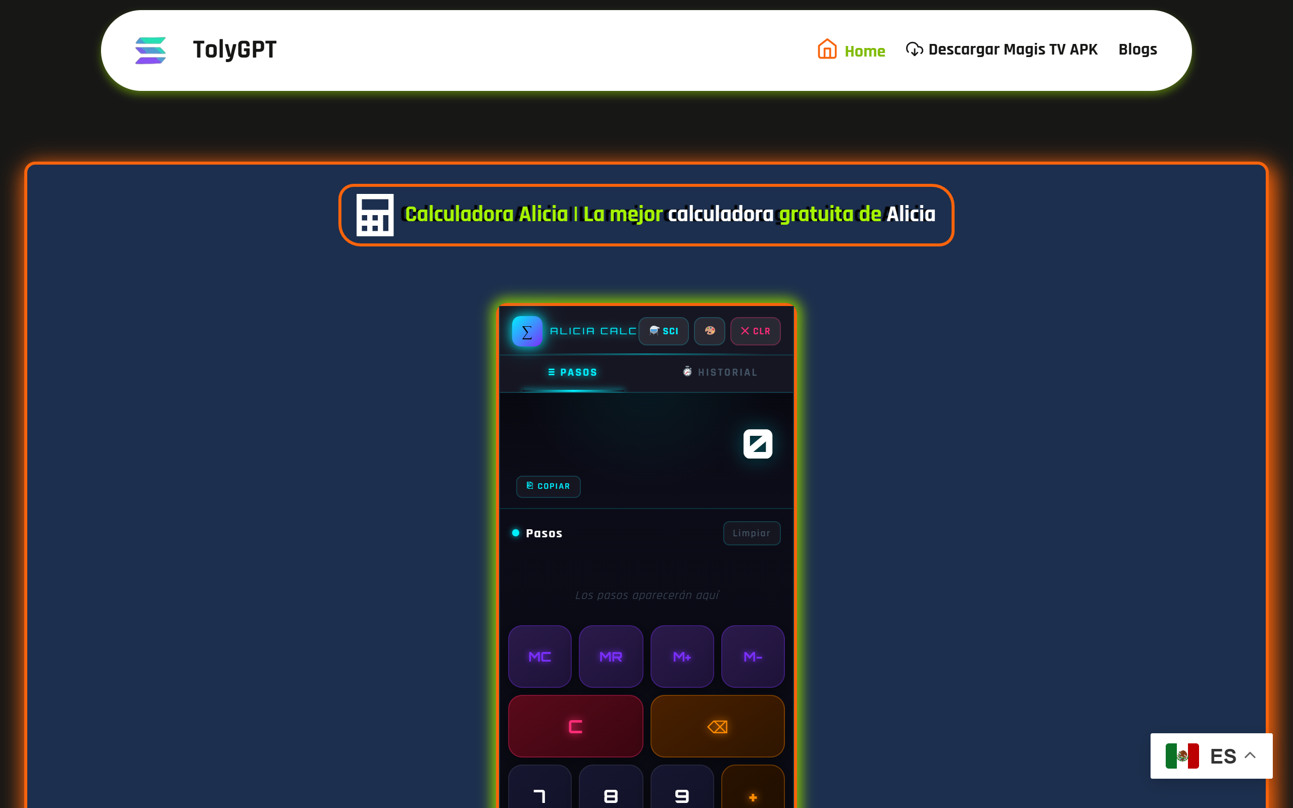 TolyGPT screenshot