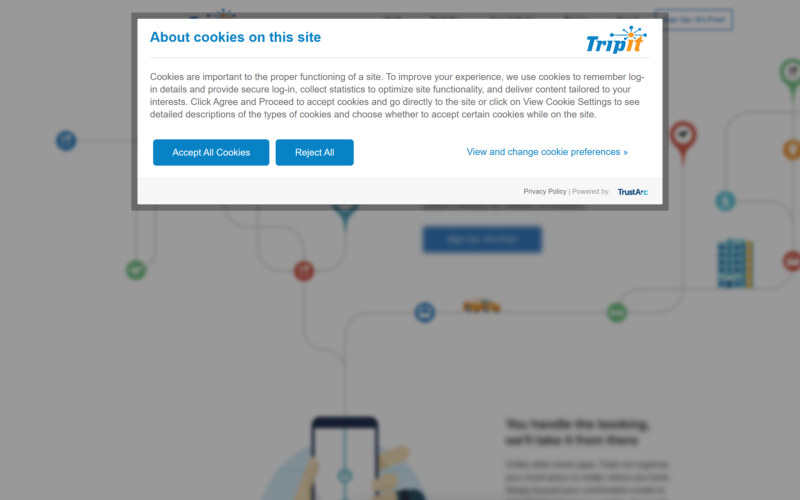 TripIt screenshot