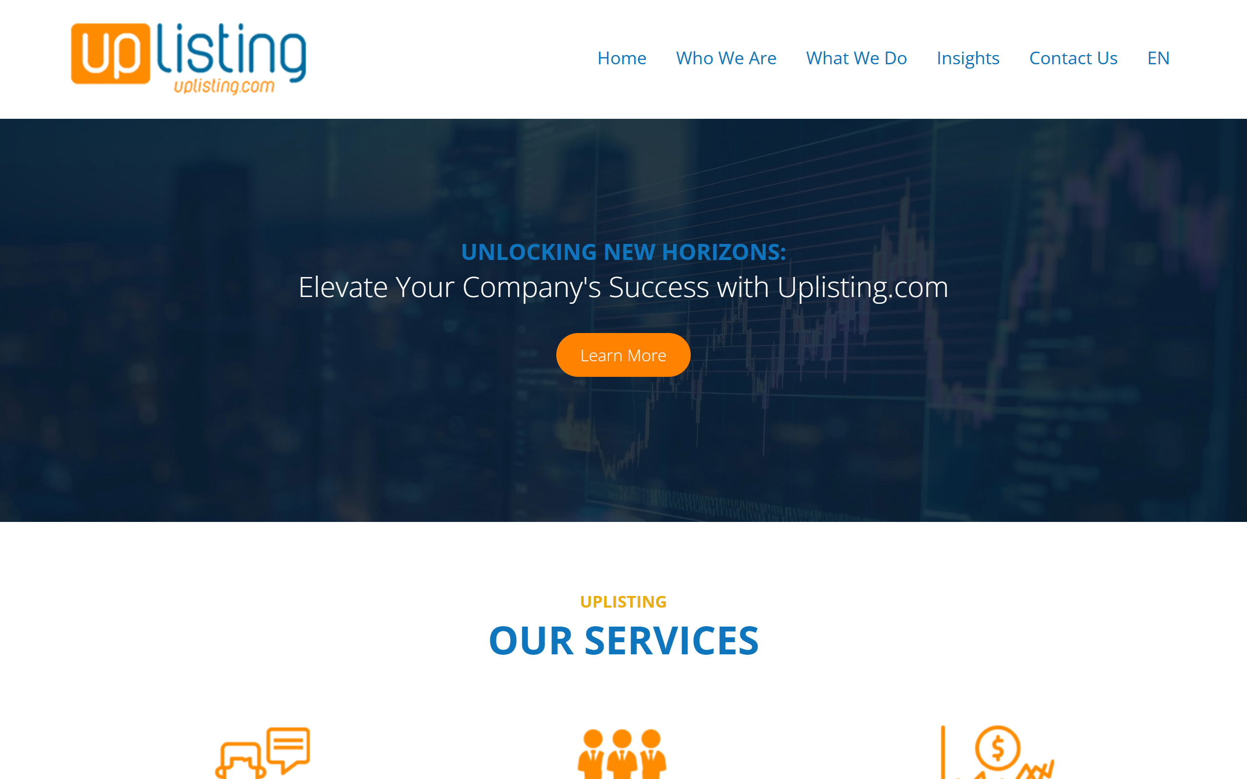Uplisting screenshot