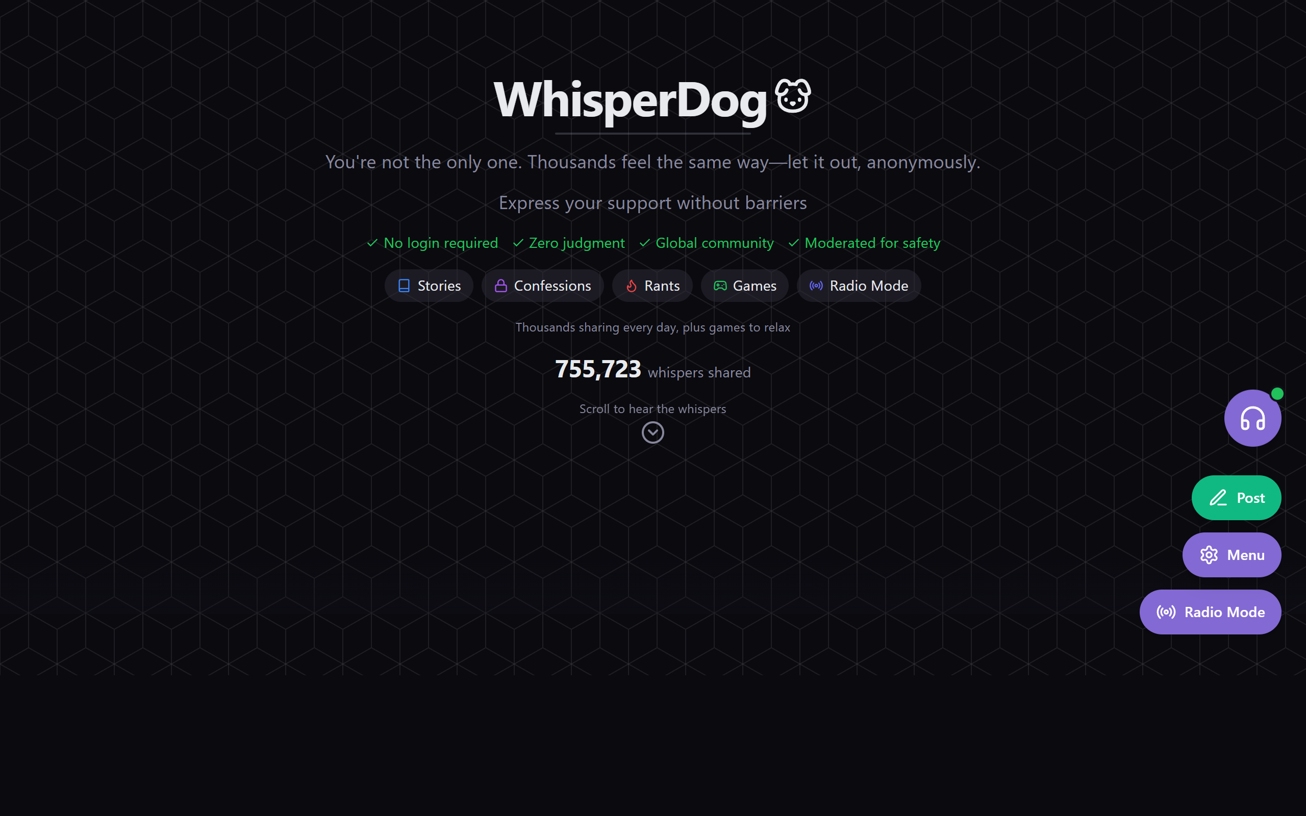 Whisper Dog screenshot