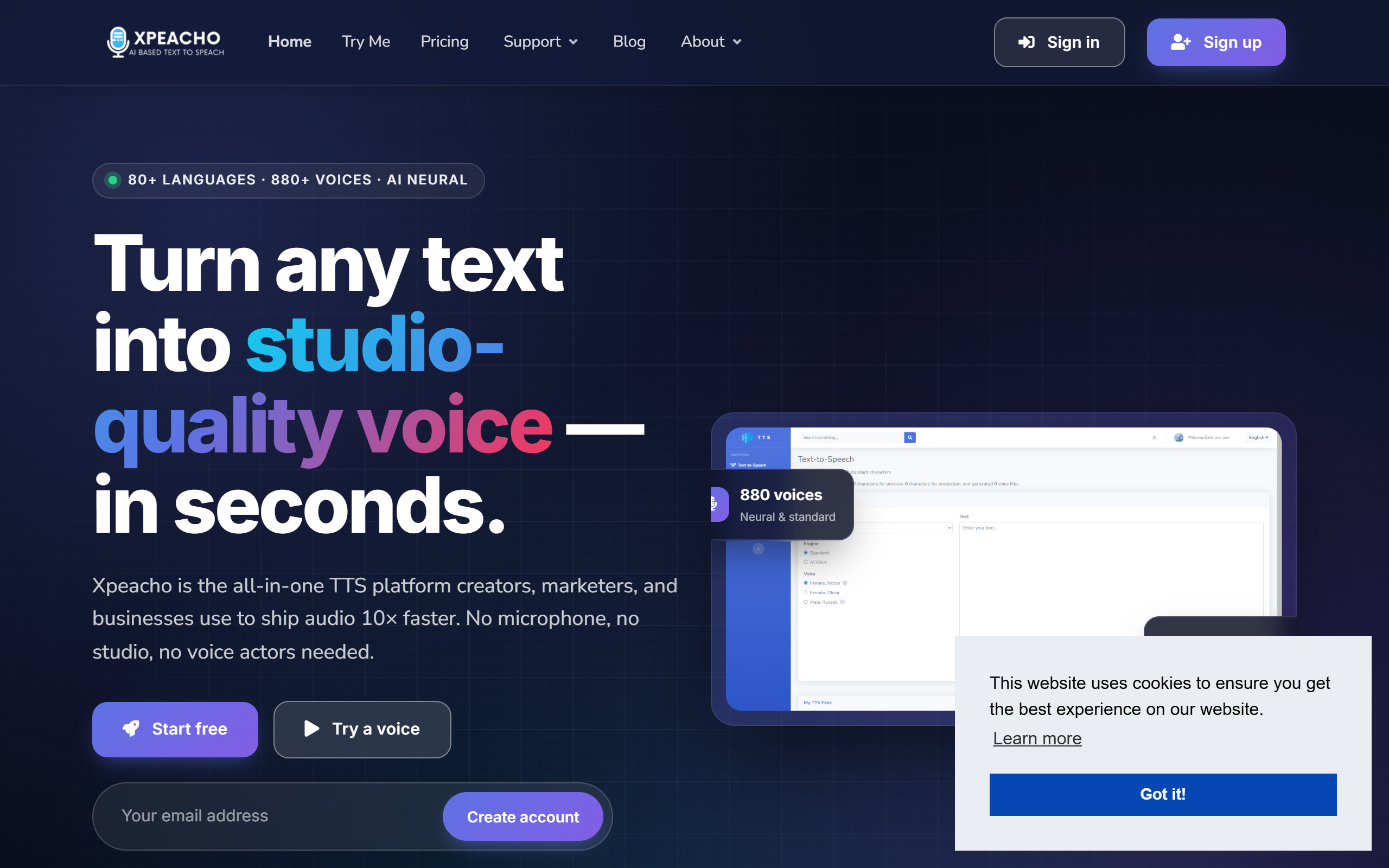 Xpeacho screenshot