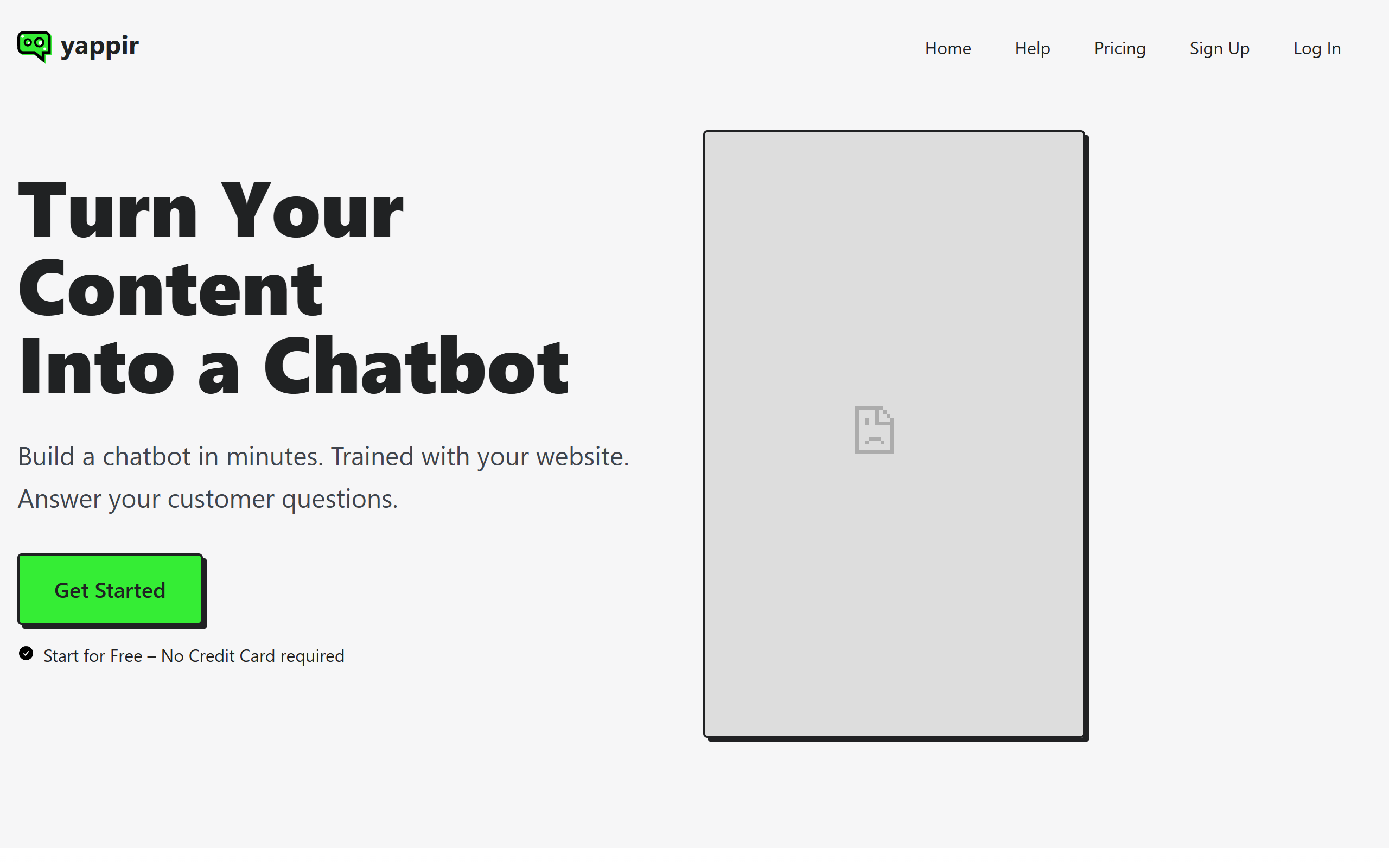 Yappir screenshot