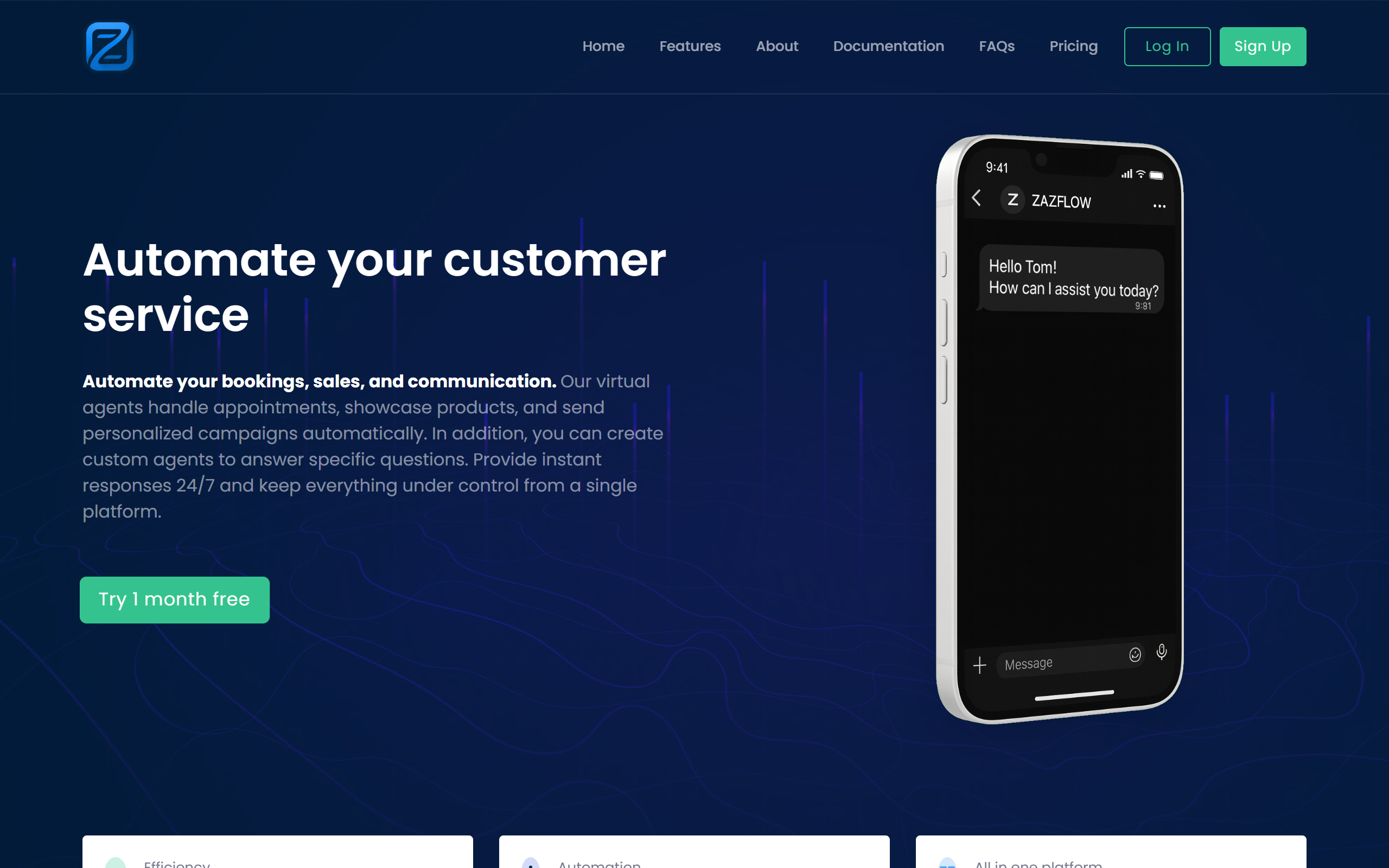 ZazFlow screenshot